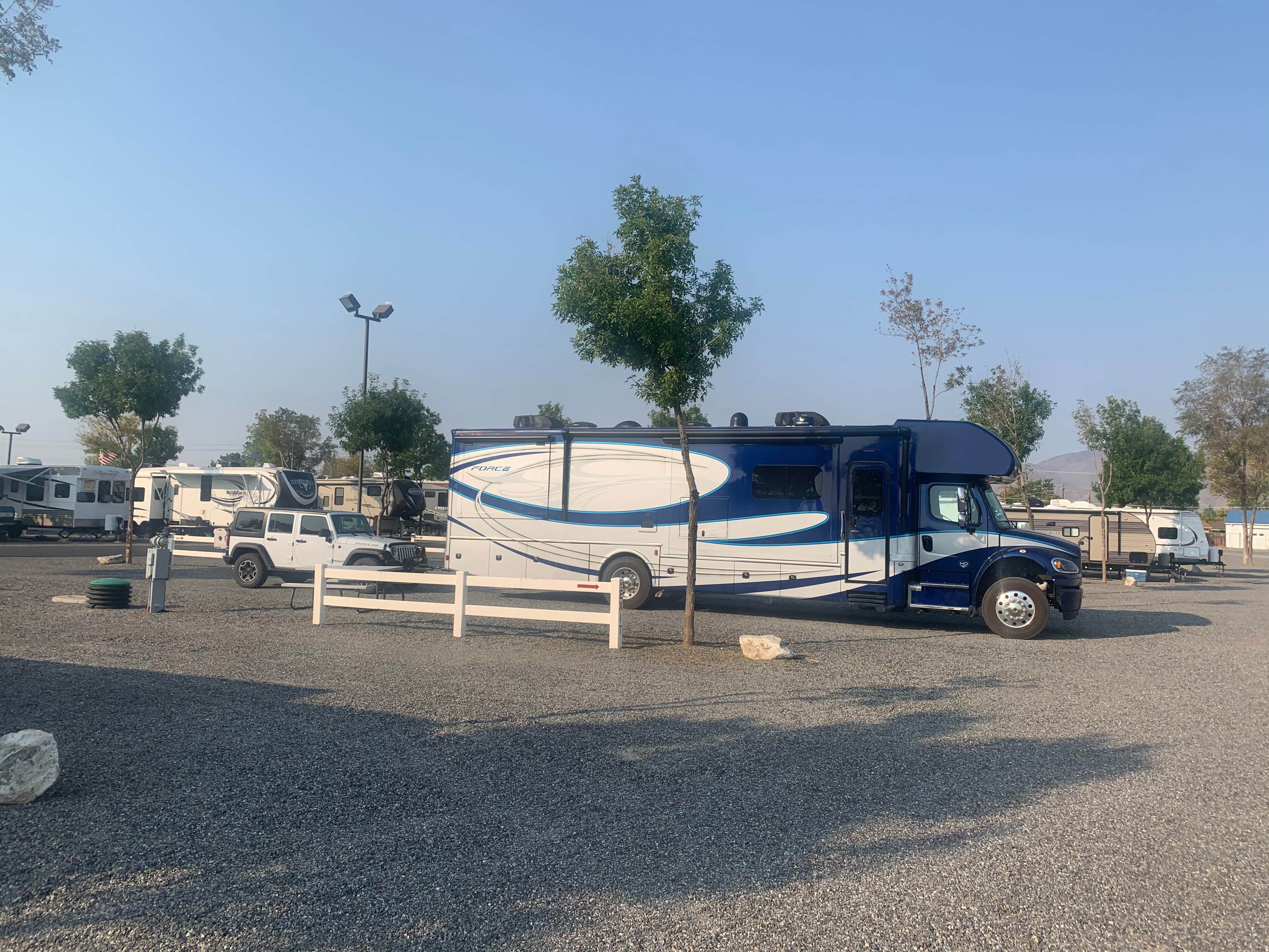 Ashley M.'s photo of rv camping at Clark Park near Carlin, NV