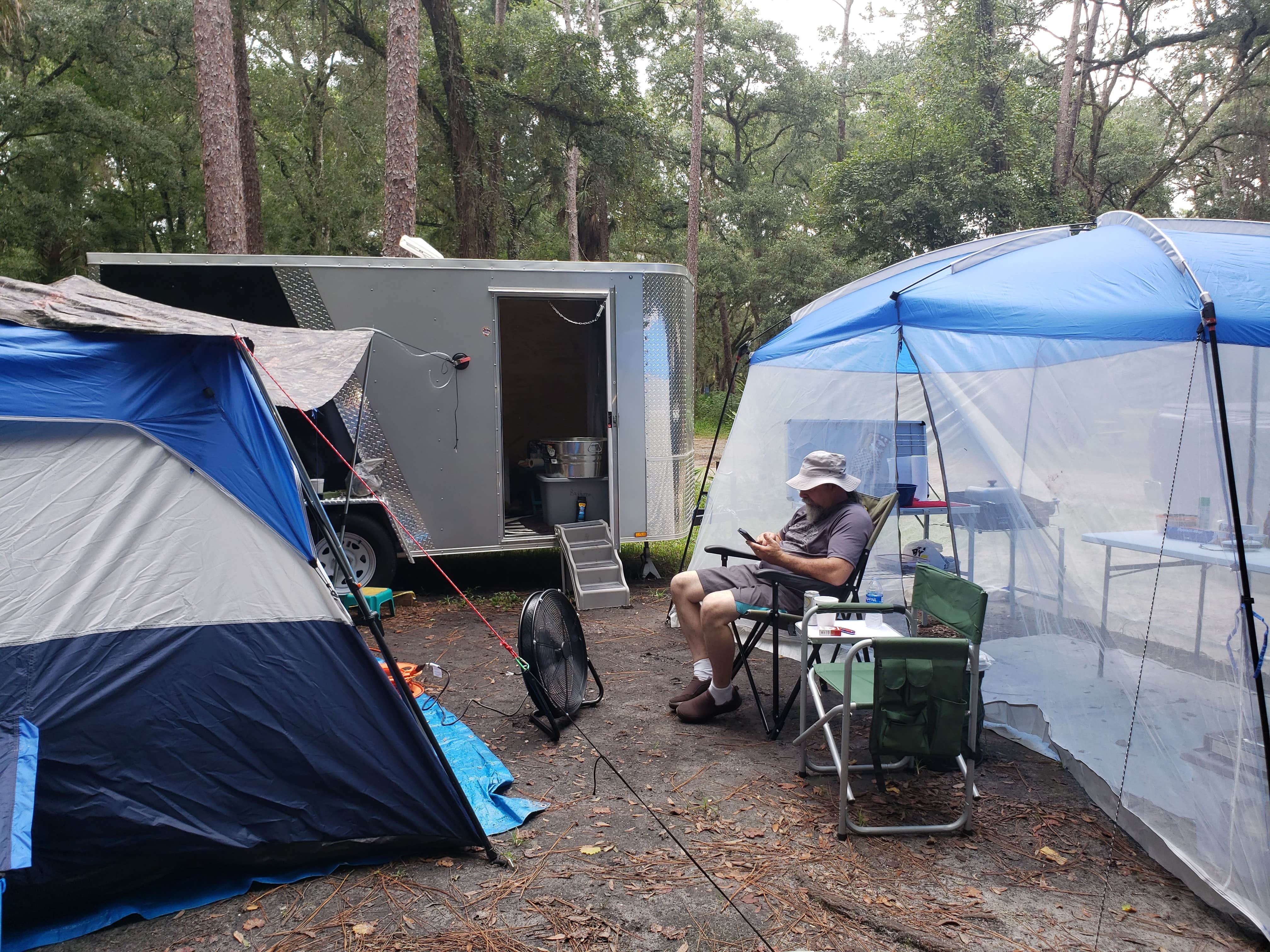 Anita's photo at Hillsborough River State Park Campground near Odessa, FL