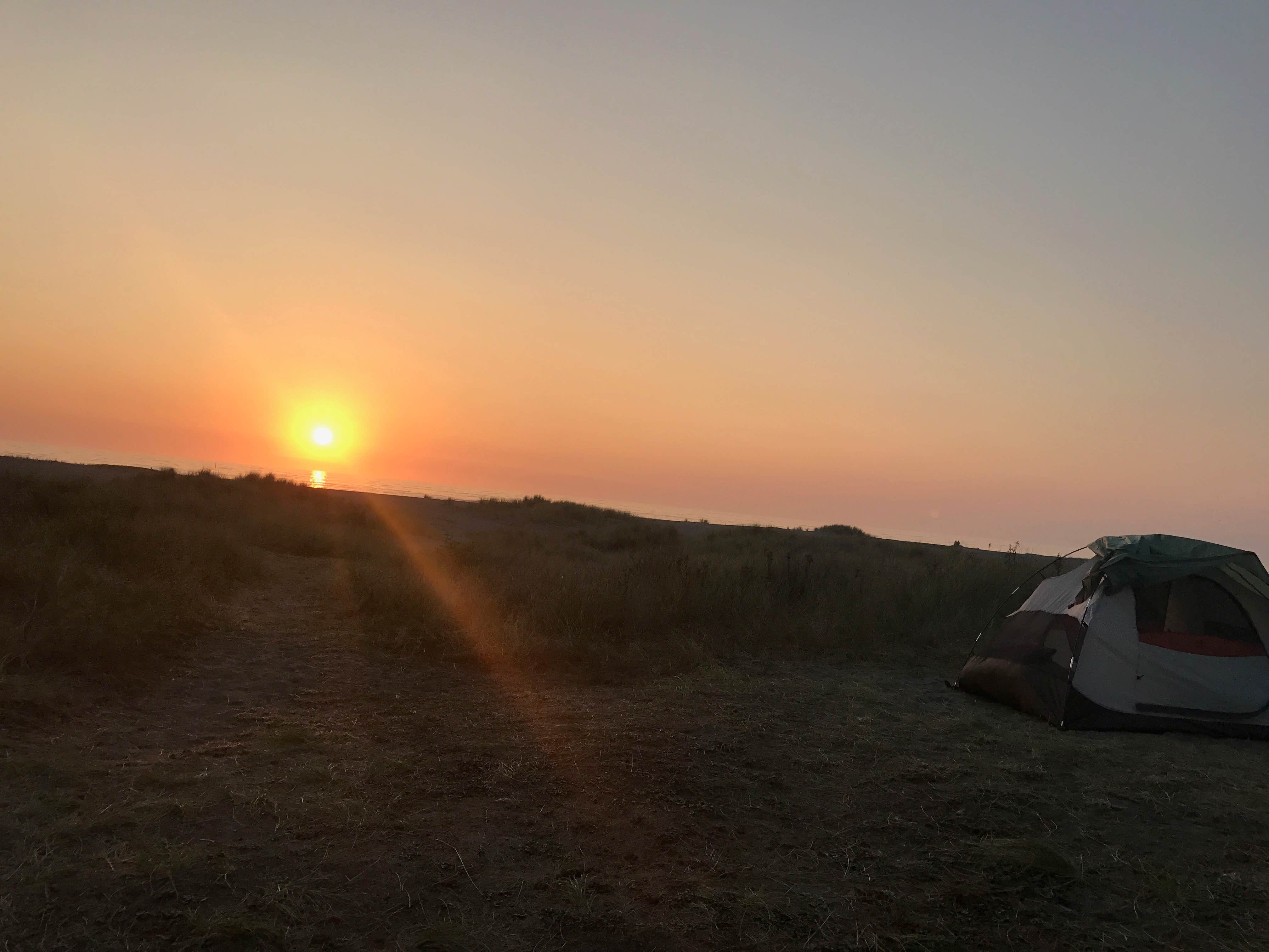 Darin D.'s photo at Gold Bluffs Beach Campground — Prairie Creek Redwoods State Park near Orick, CA