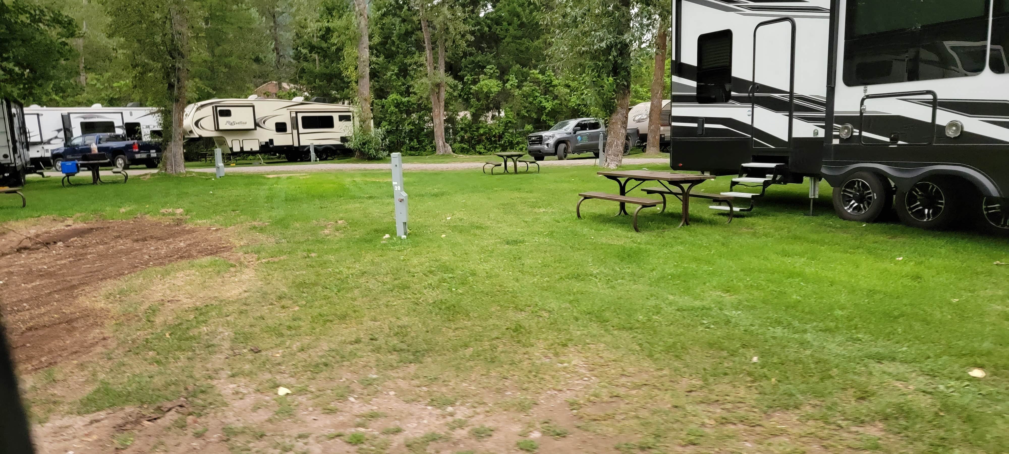 Nancy C.'s photo of rv camping at Beargrass Lodging & RV Resort near Glacier National Park