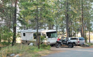 Nancy C.'s photo of rv camping at Peck Gulch Campground near Rexford, MT