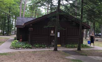Judy  B.'s photo of a cabin at Traverse City State Park Campground near Arcadia, MI
