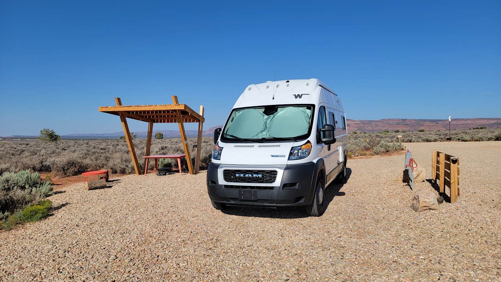 Austin K.'s photo of rv camping at Dark Sky RV Park & Campground near Orderville, UT