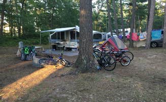 Judy B.'s photo of rv camping at Traverse City State Park Campground near Maple City, MI