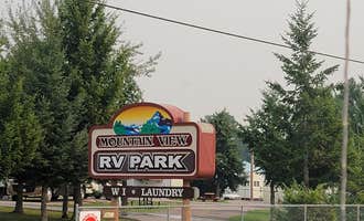 Camping near Clyde’s Camp: Mountain View RV Park, Columbia Falls, Montana