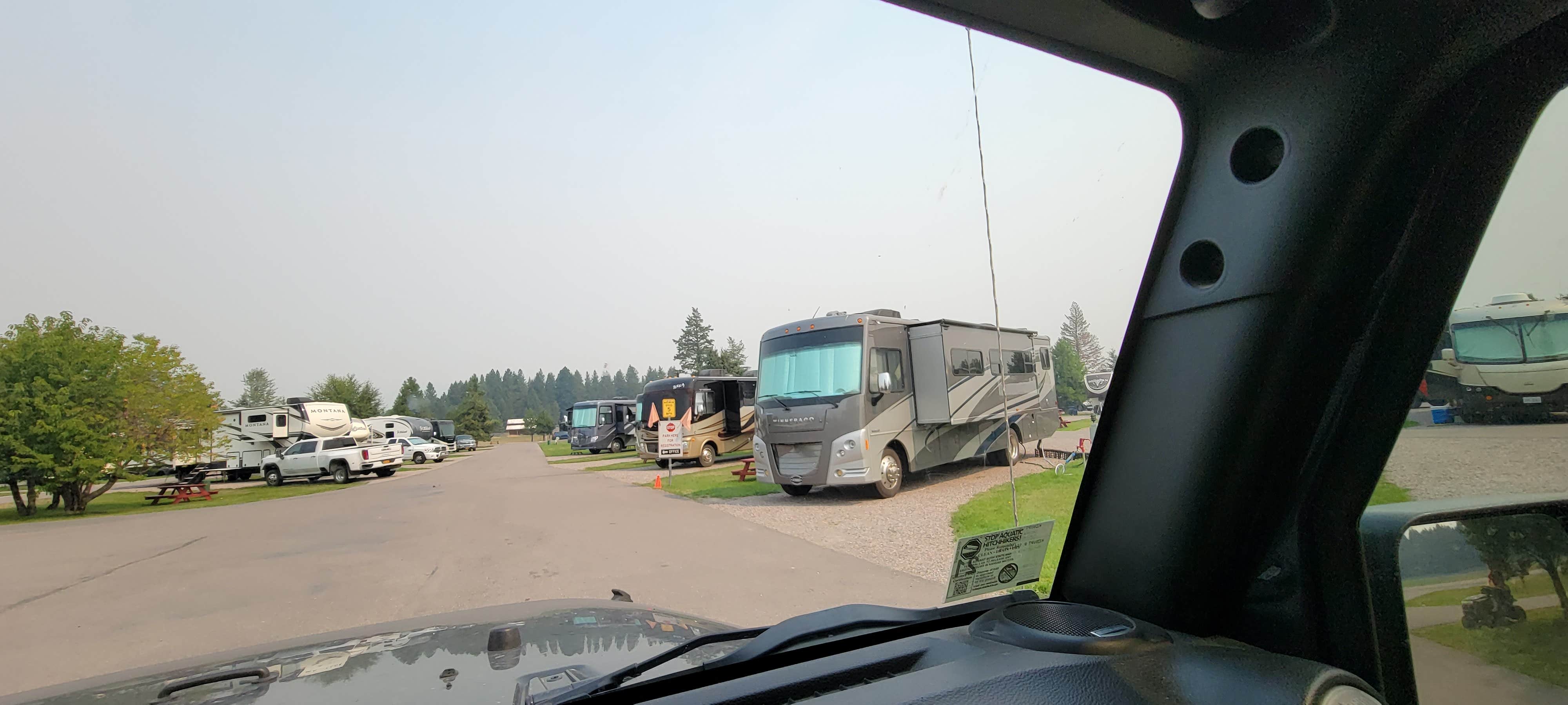 Camper-submitted photo at Mountain View RV Park near Olney, MT