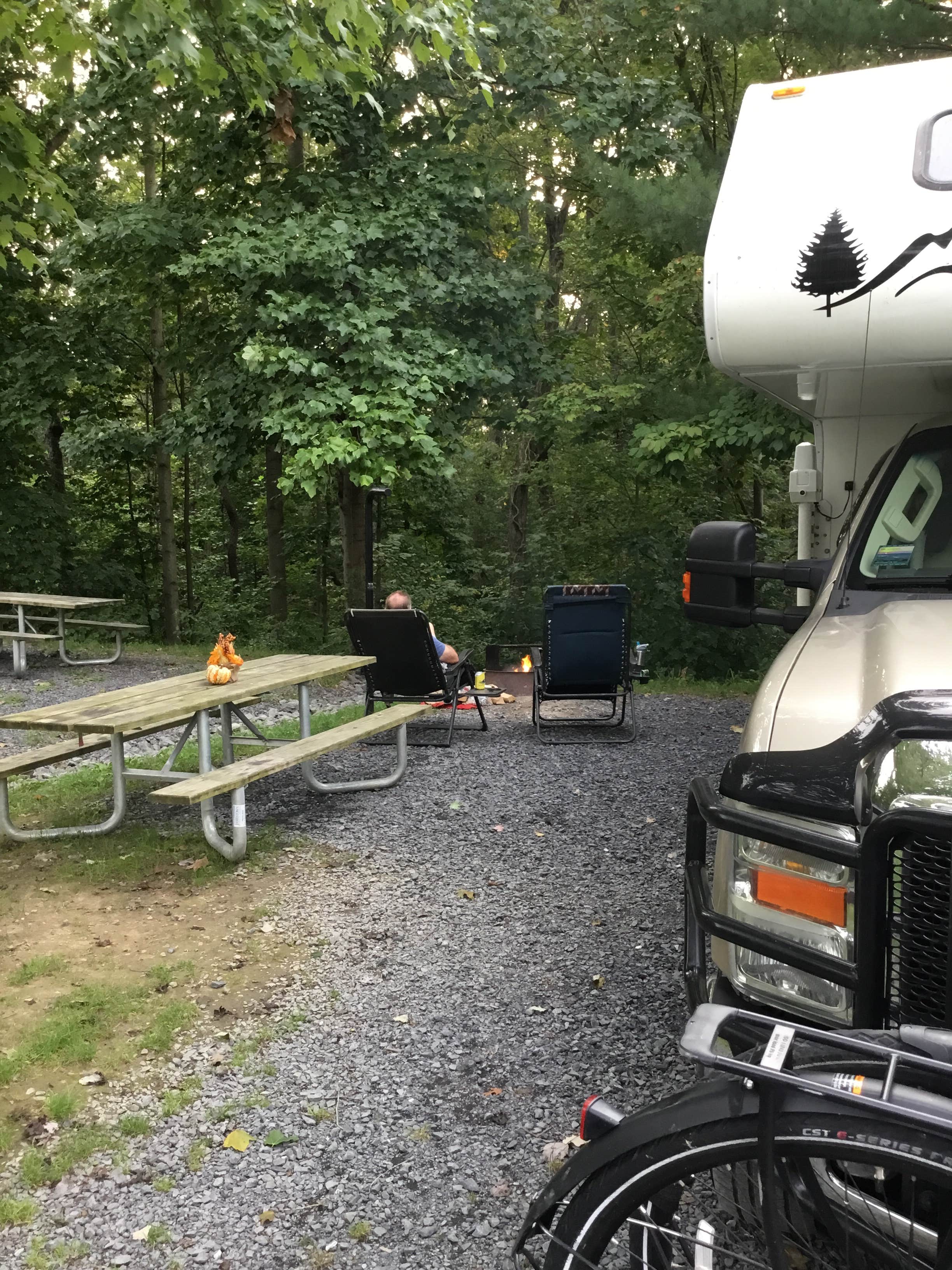 Susan B.'s photo of rv camping at Little Buffalo State Park Campground near McClure, PA