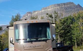 Nancy C.'s photo of rv camping at Heart of Glacier RV Park & Cabins near Glacier National Park