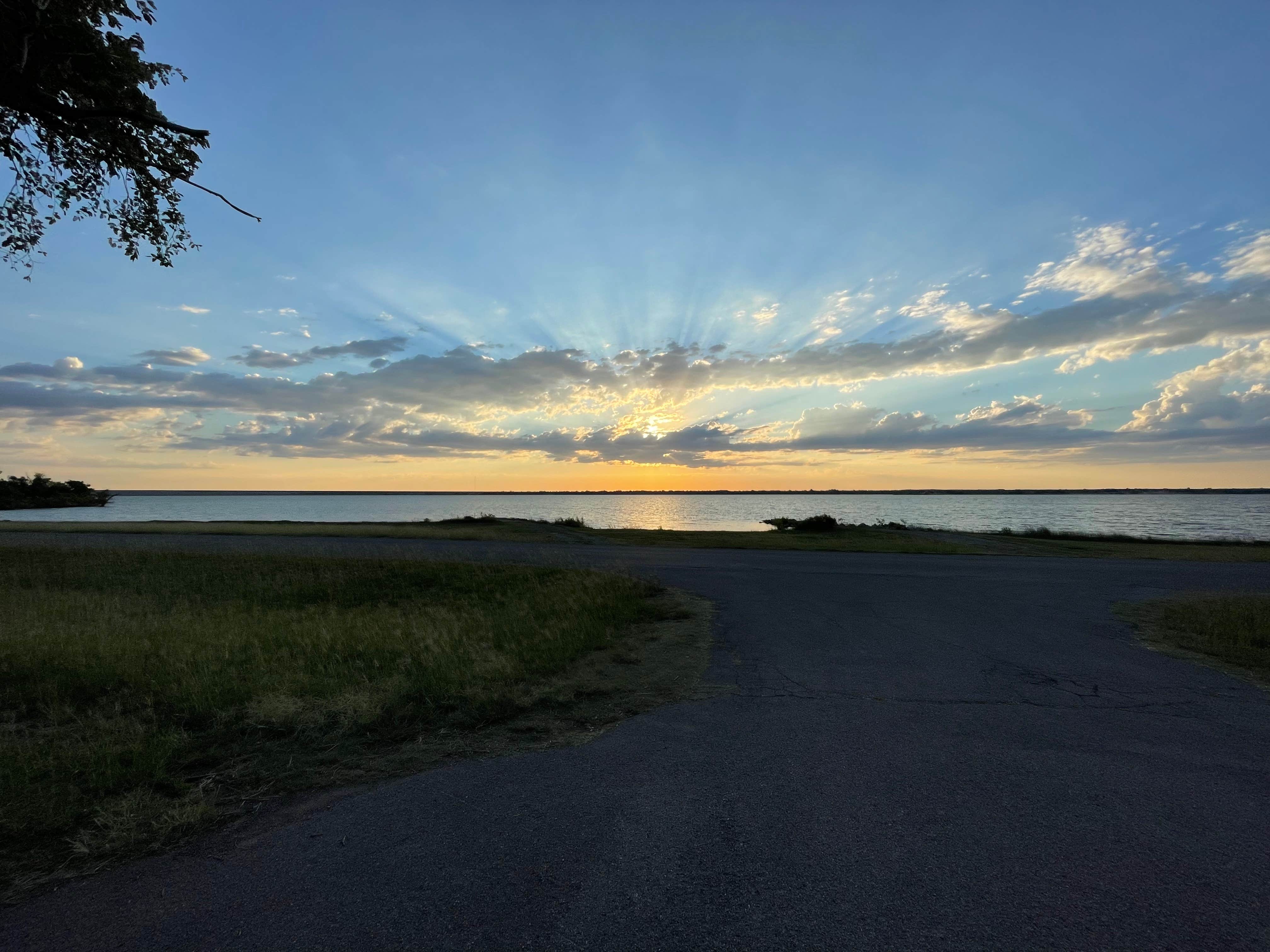 Camper submitted image from COE Fort Supply Lake Supply Park - 3