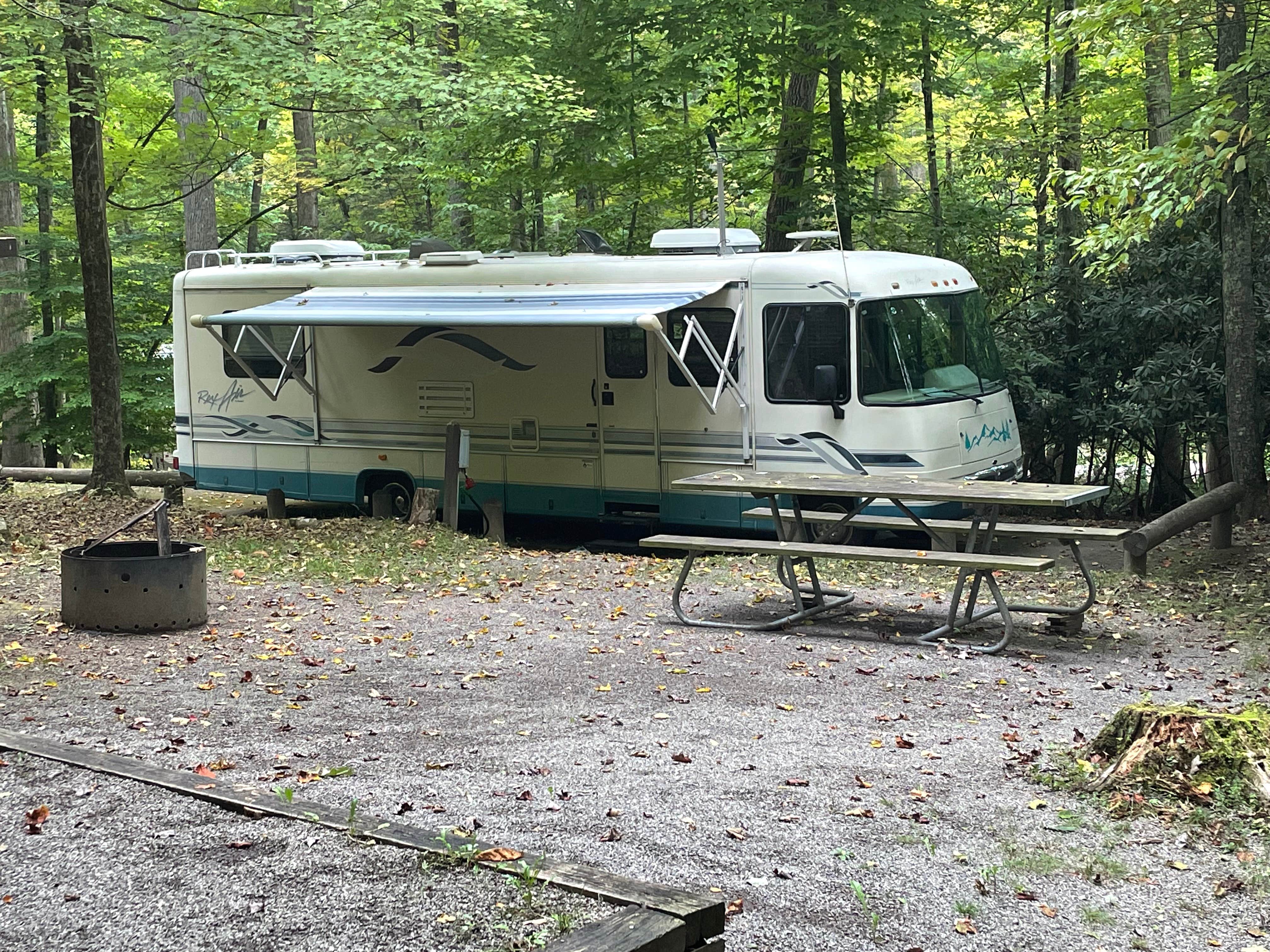 Camper-submitted photo at Stuart Recreation Area near Seneca Rocks, WV
