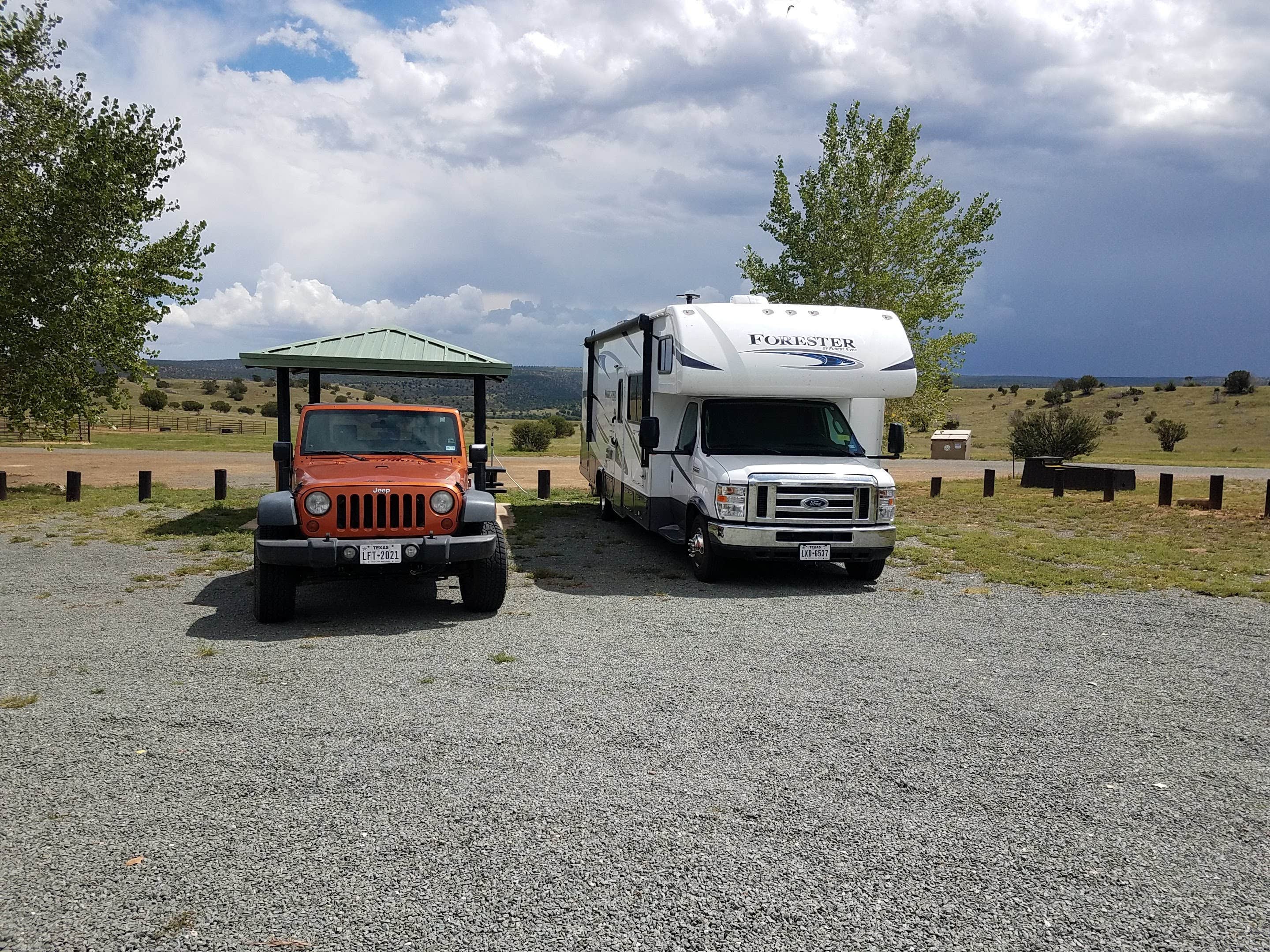 Oscar D.'s photo of rv camping at Fort Stanton Cave Campground near Lincoln, NM
