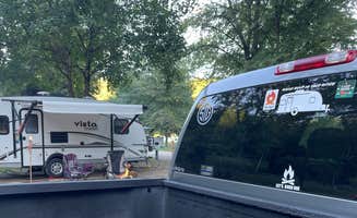 Dustin M.'s photo of rv camping at Falls Campground near Sandy Hook, KY