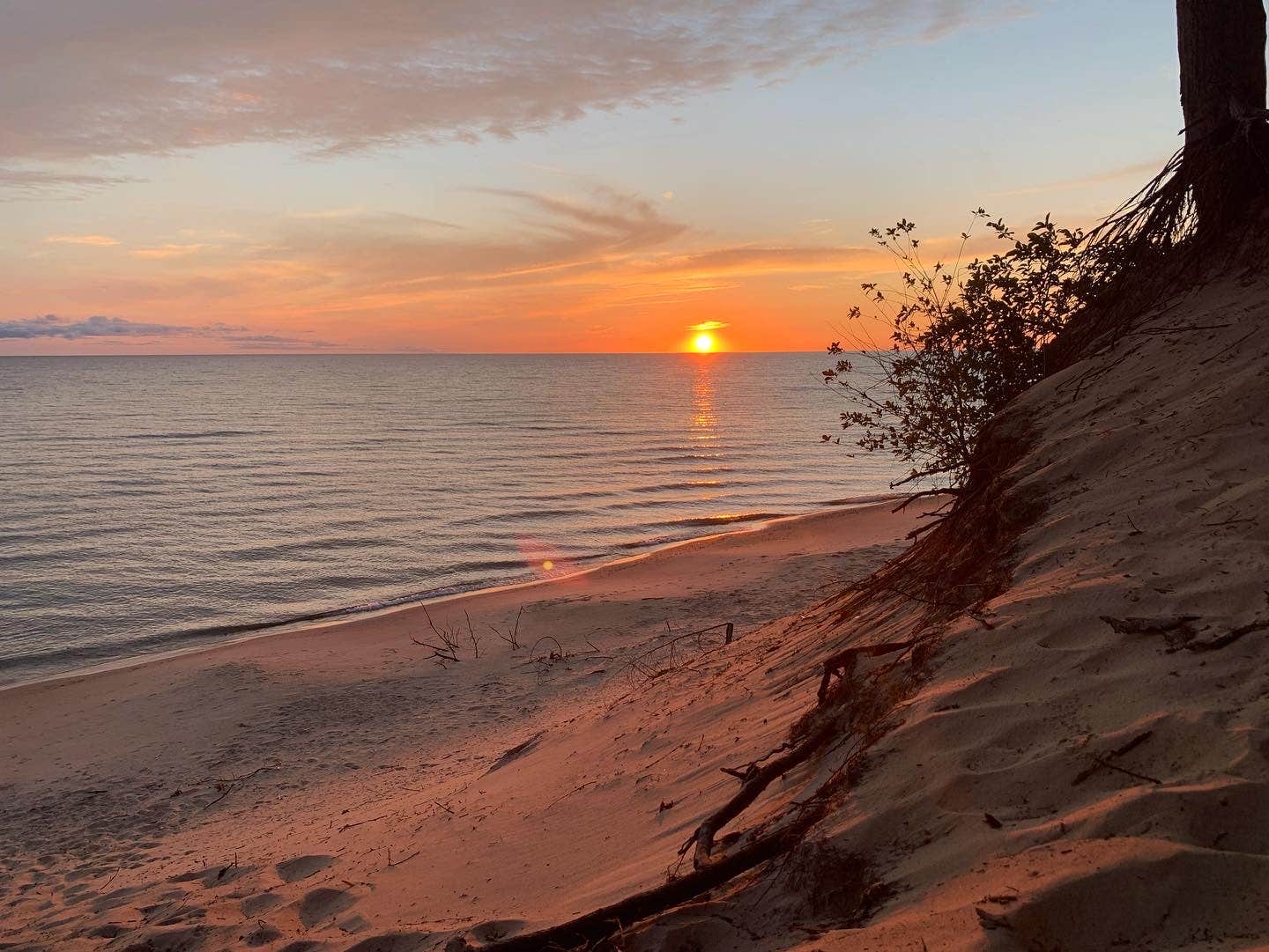 Camper submitted image from Lake Michigan At St. Ignace - 2