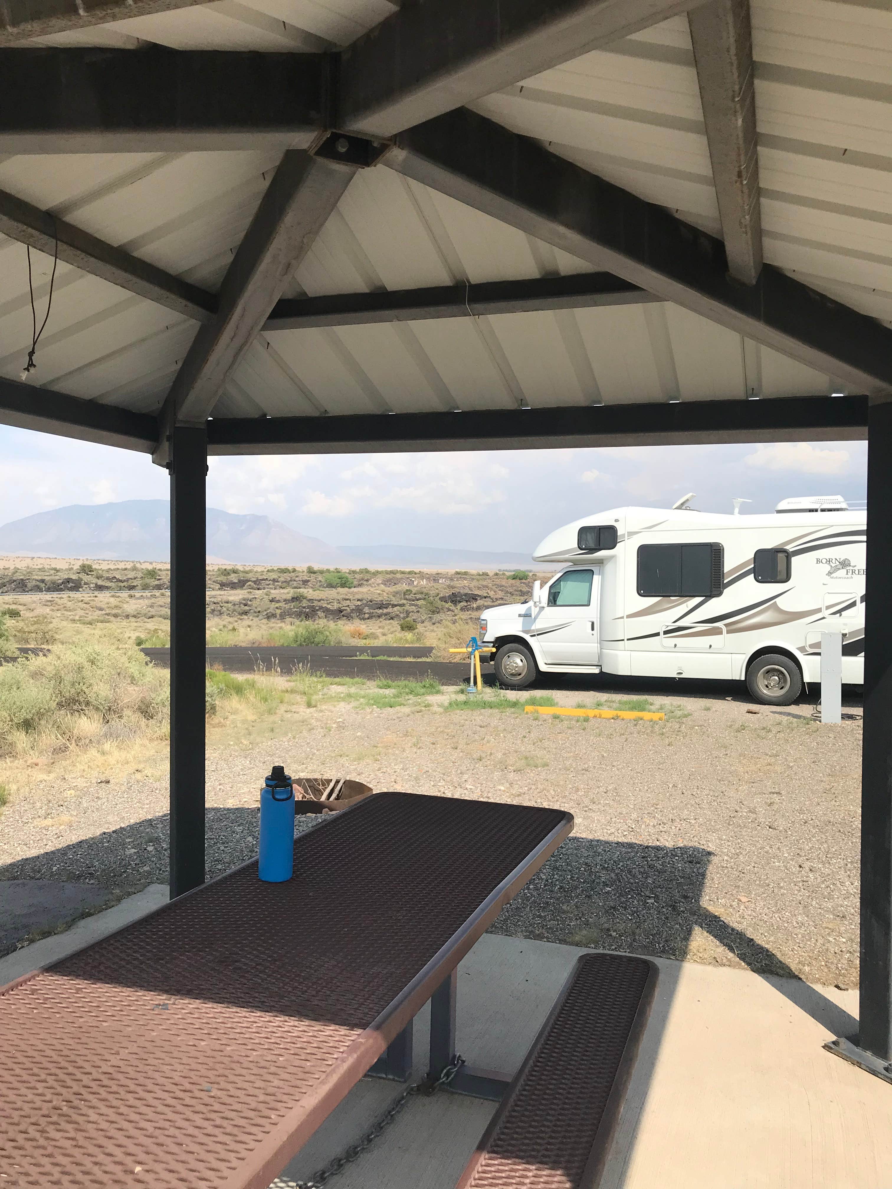 Susan L.'s photo of rv camping at Valley Of Fires Recreation Area near Luna, NM