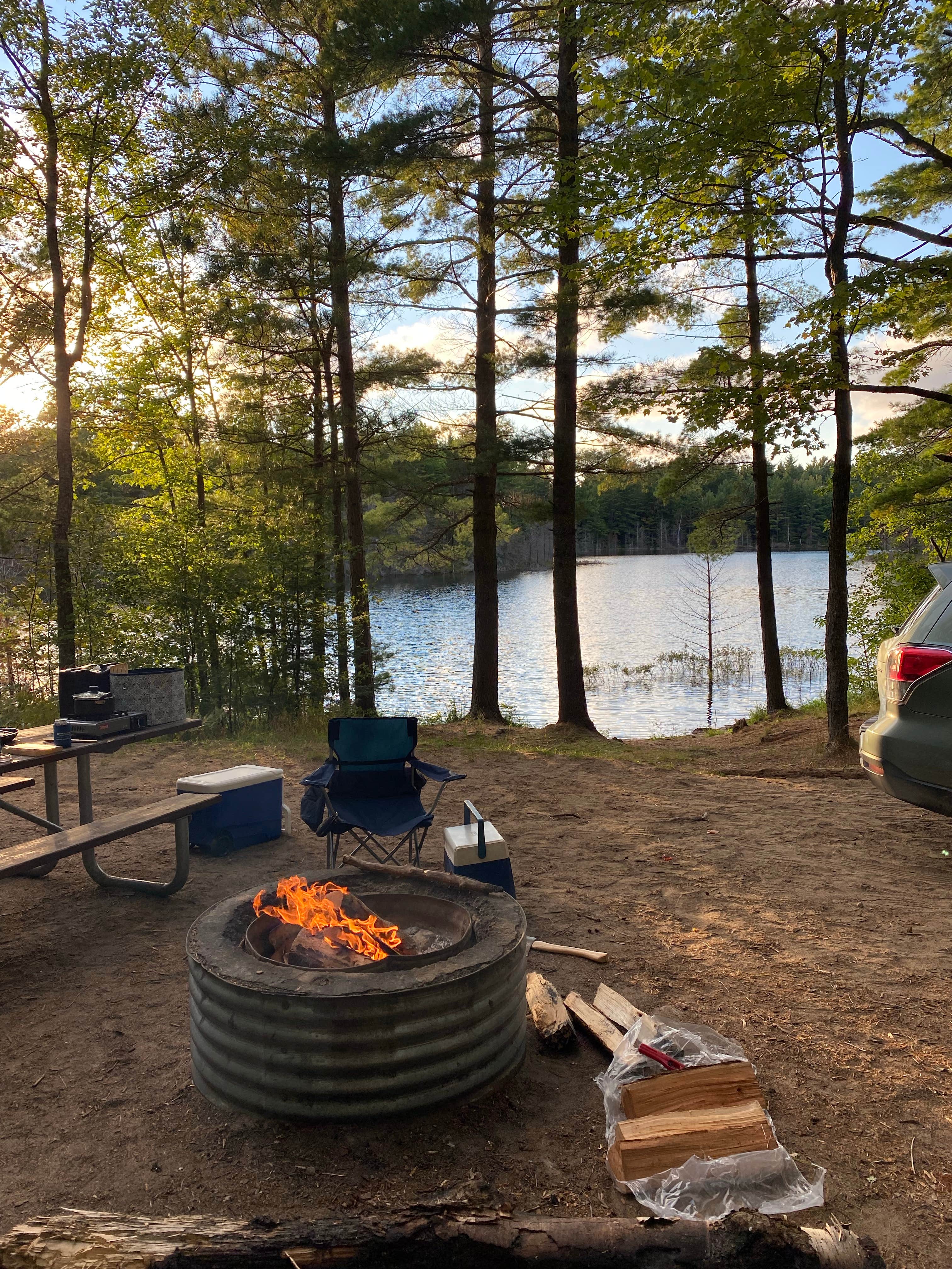 Alyssa's photo at Kingston Lake State Forest near Pictured Rocks National Park