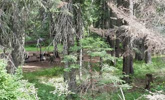 Camping near Musselshell Meadows: Porters Camp, Nez Perce-Clearwater National Forests, Idaho