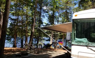 Amy S.'s photo of rv camping at Dunn Point Campground — Lily Bay State Park near Millinocket, ME