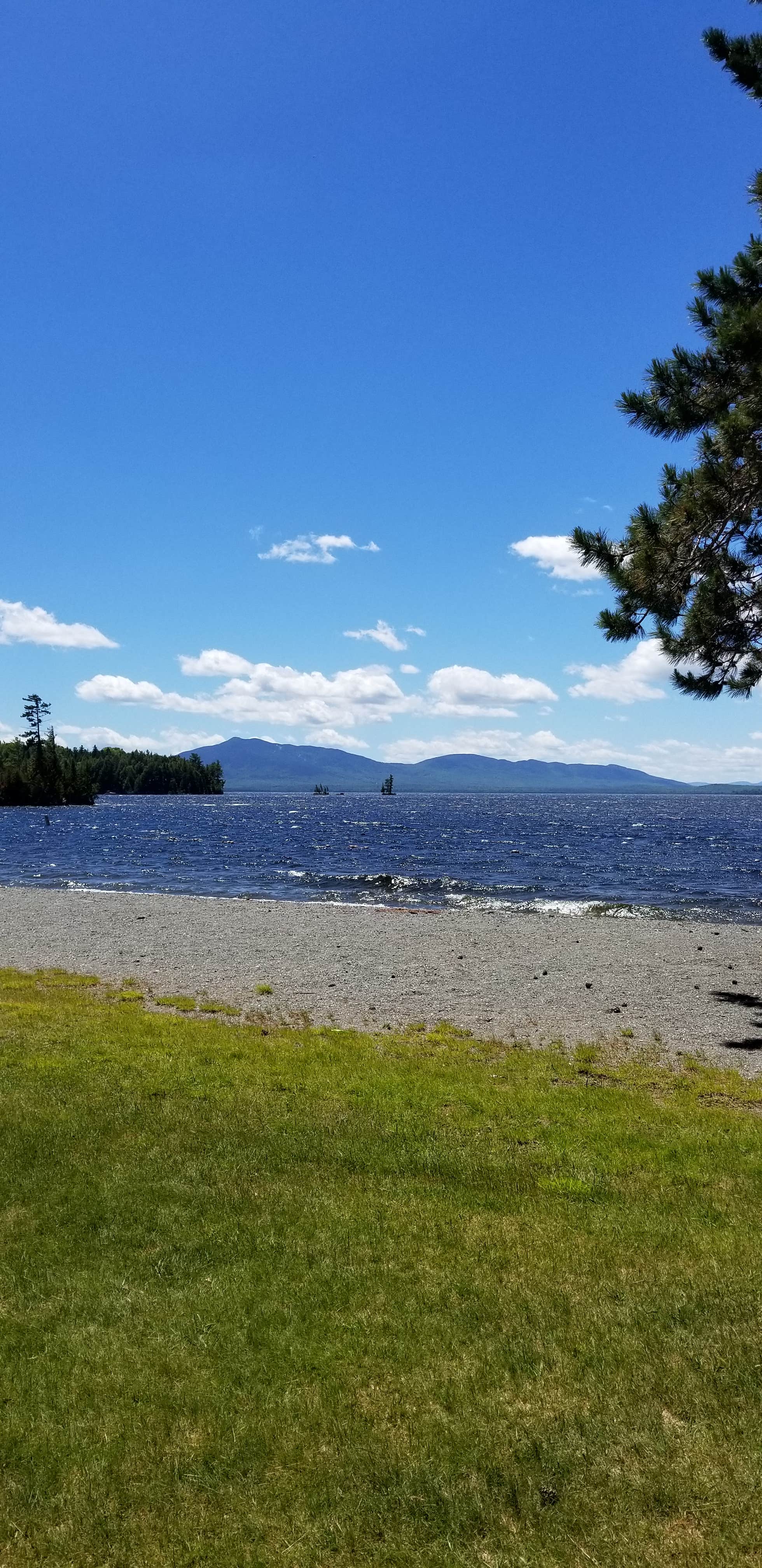 Dunn Point Campground — Lily Bay State Park Greenville Me