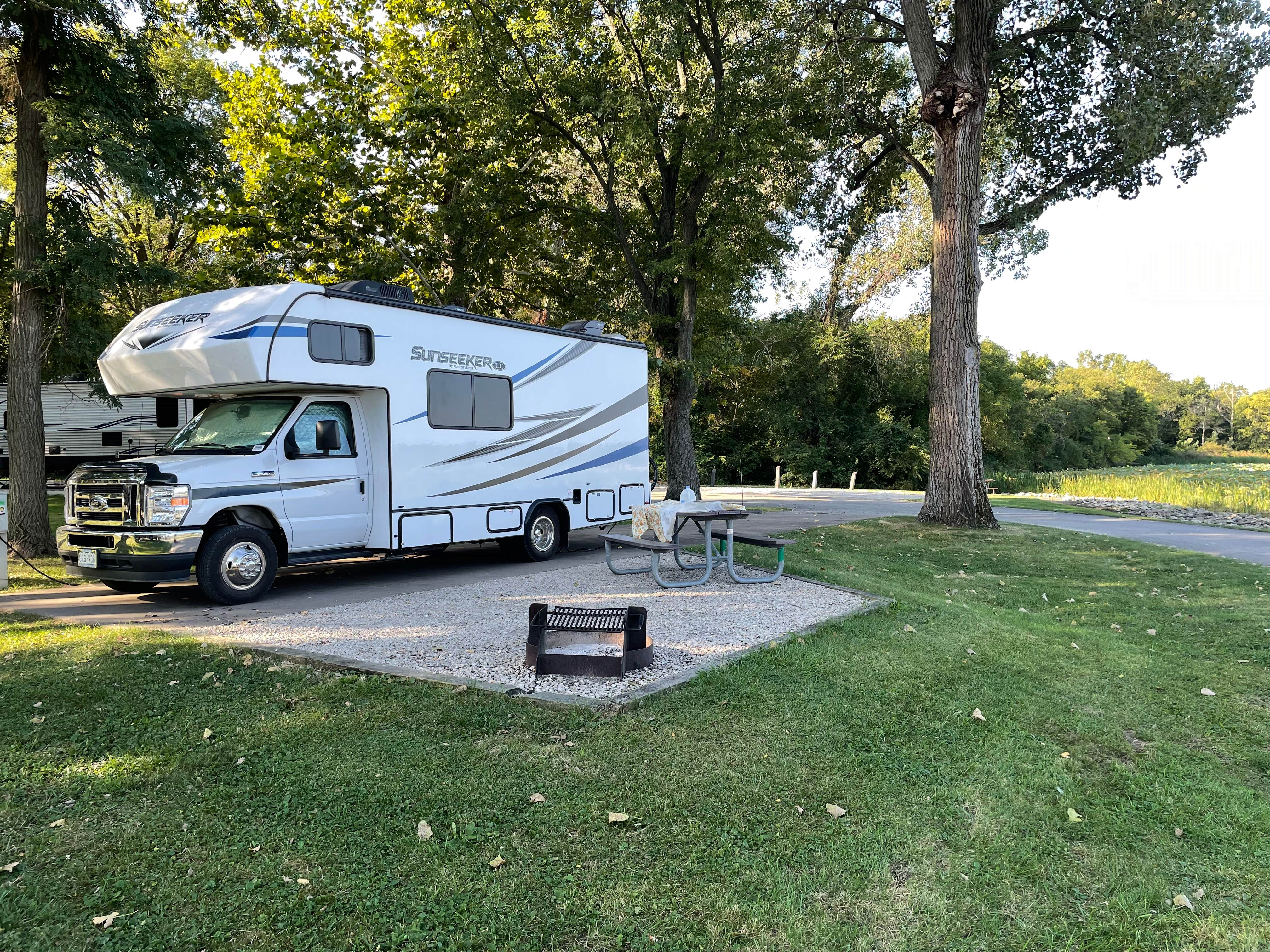 T S.'s photo of rv camping at Fishermans Corner - Mississippi River near Morrison, IL