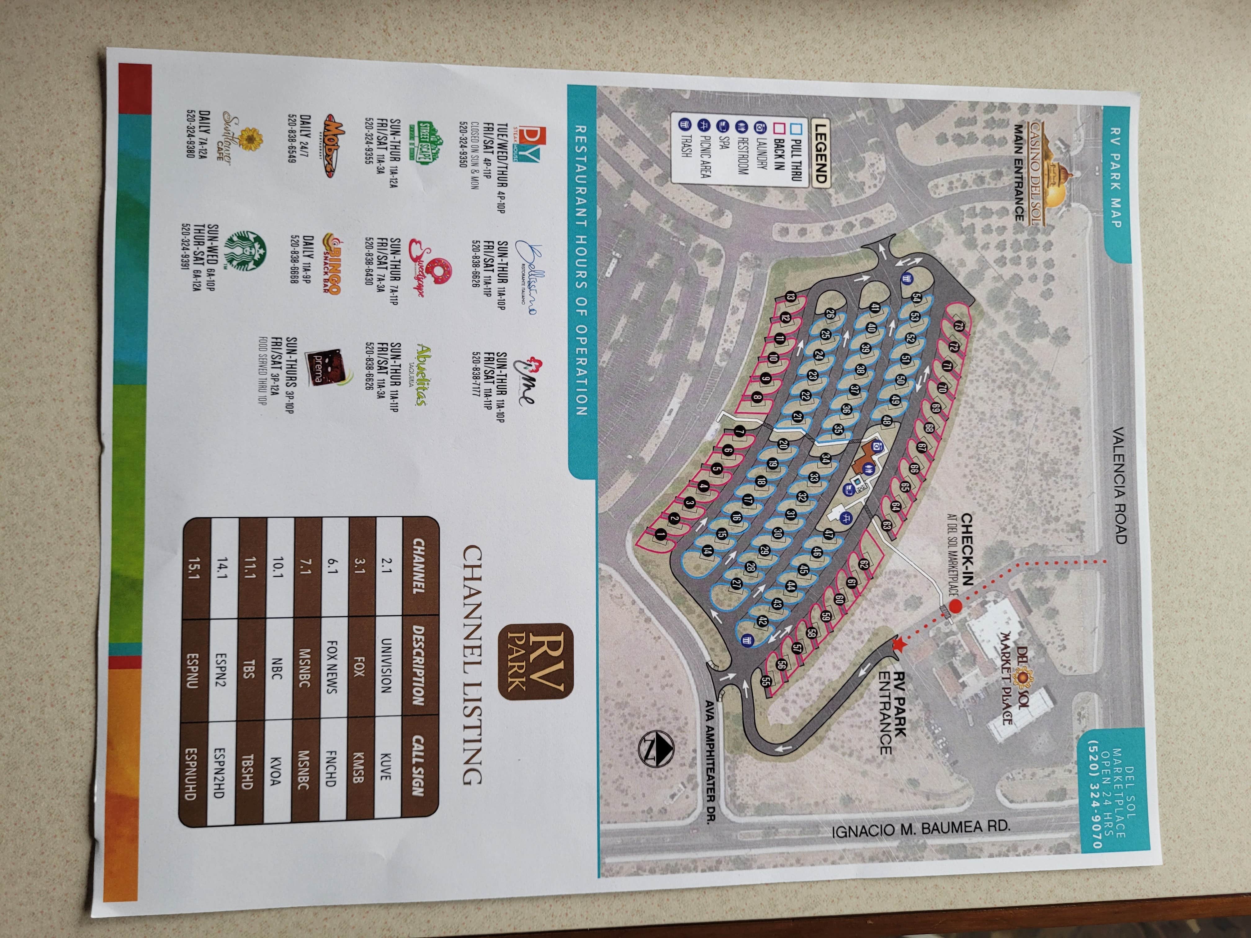 Camper-submitted photo at Casino Del Sol near Topawa, AZ