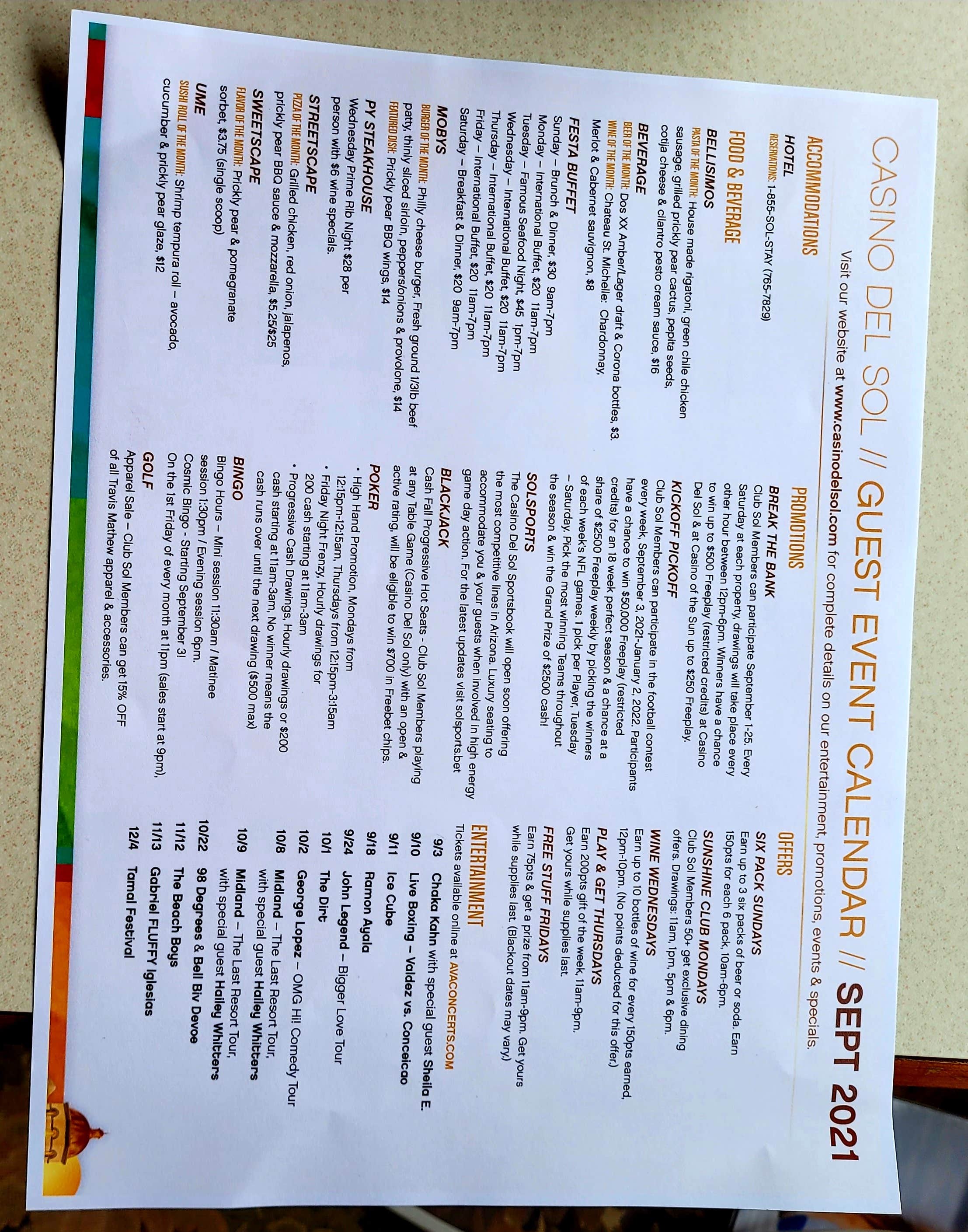 Camper-submitted photo at Casino Del Sol near Topawa, AZ