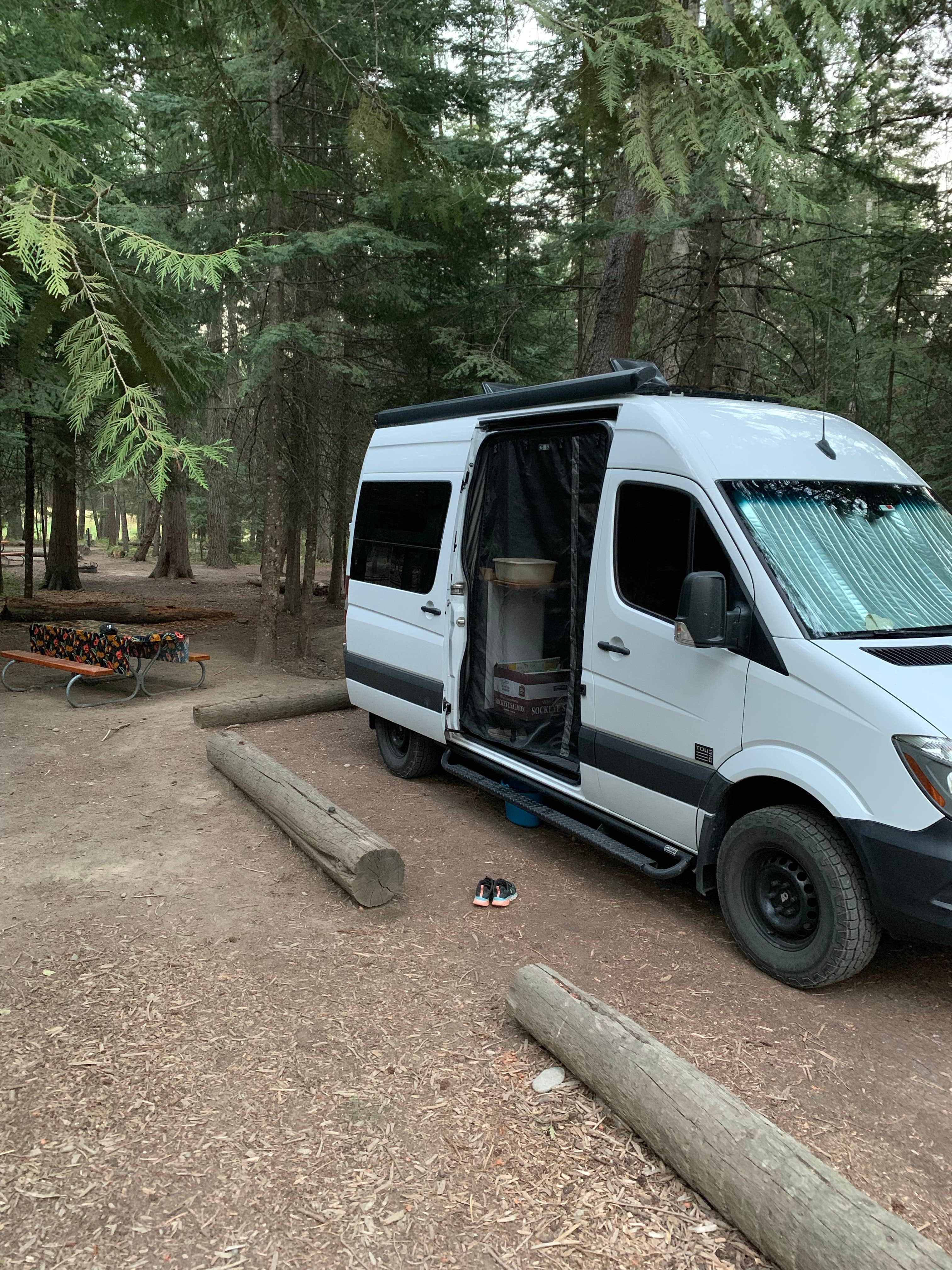 Tree V.'s photo of rv camping at Round Lake State Park Campground near Kootenai, ID