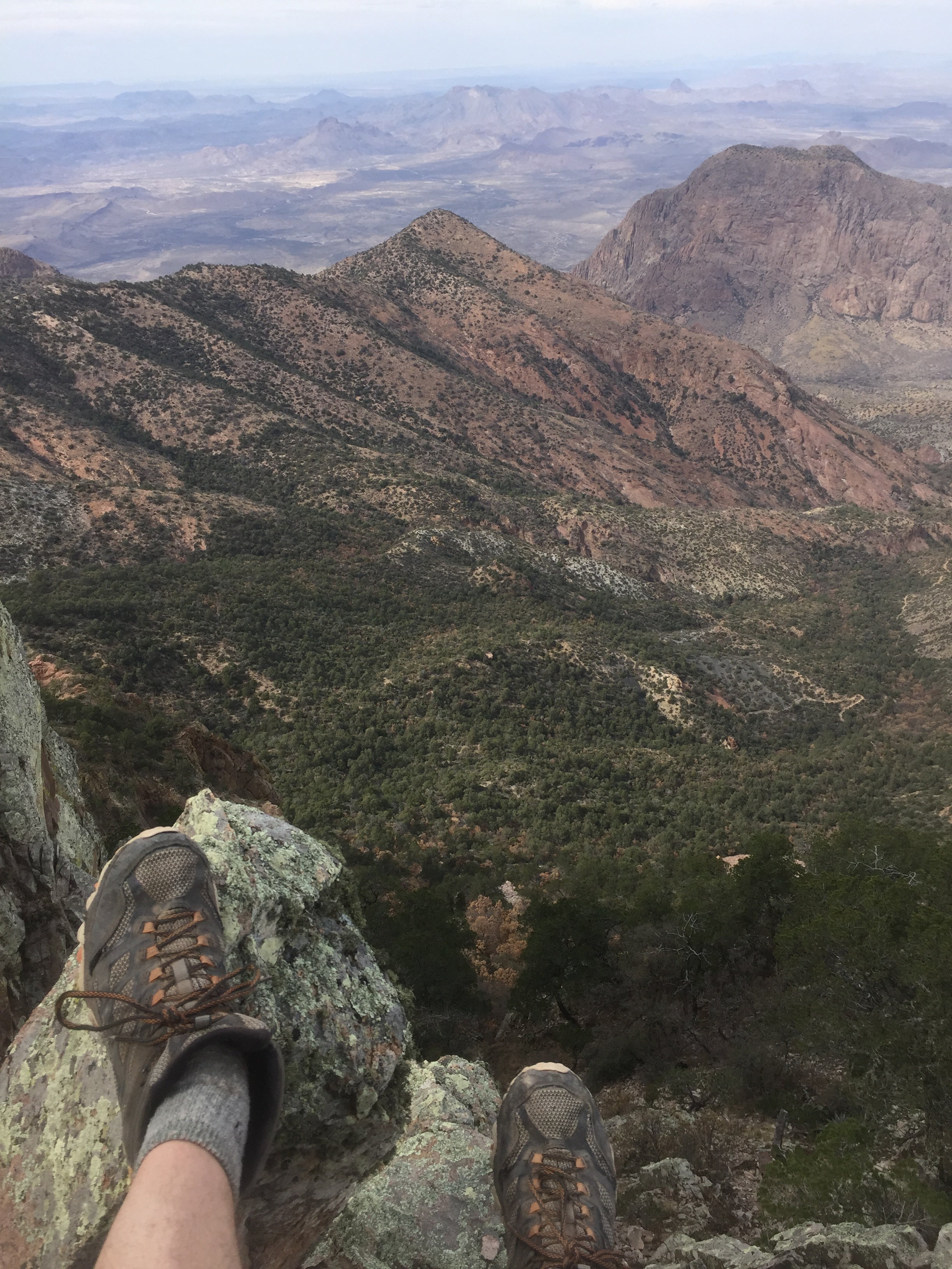 A view hanging off of Emory Peak.
