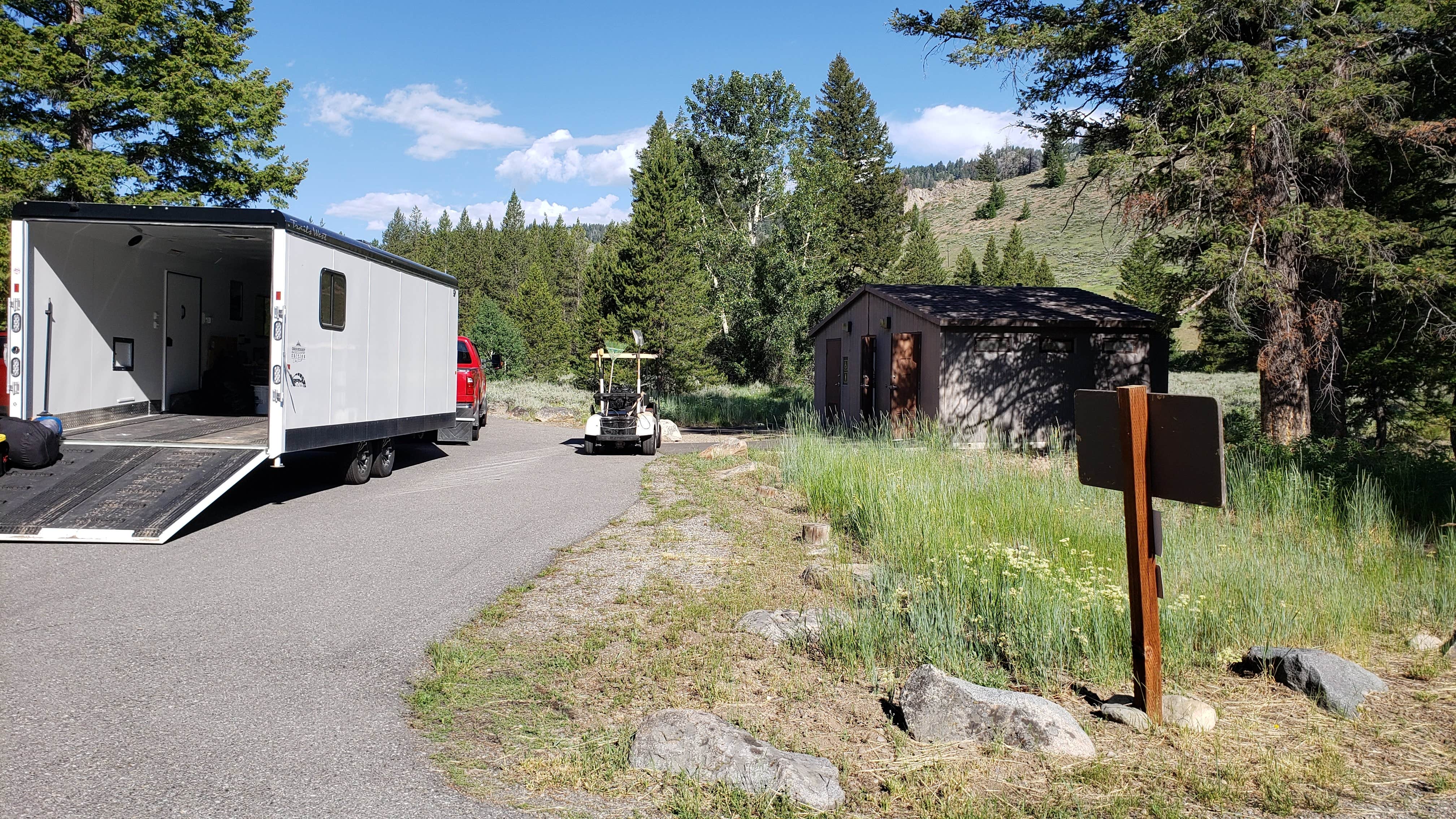 Nancy C.'s photo of rv camping at Wood River Campground near Hailey, ID