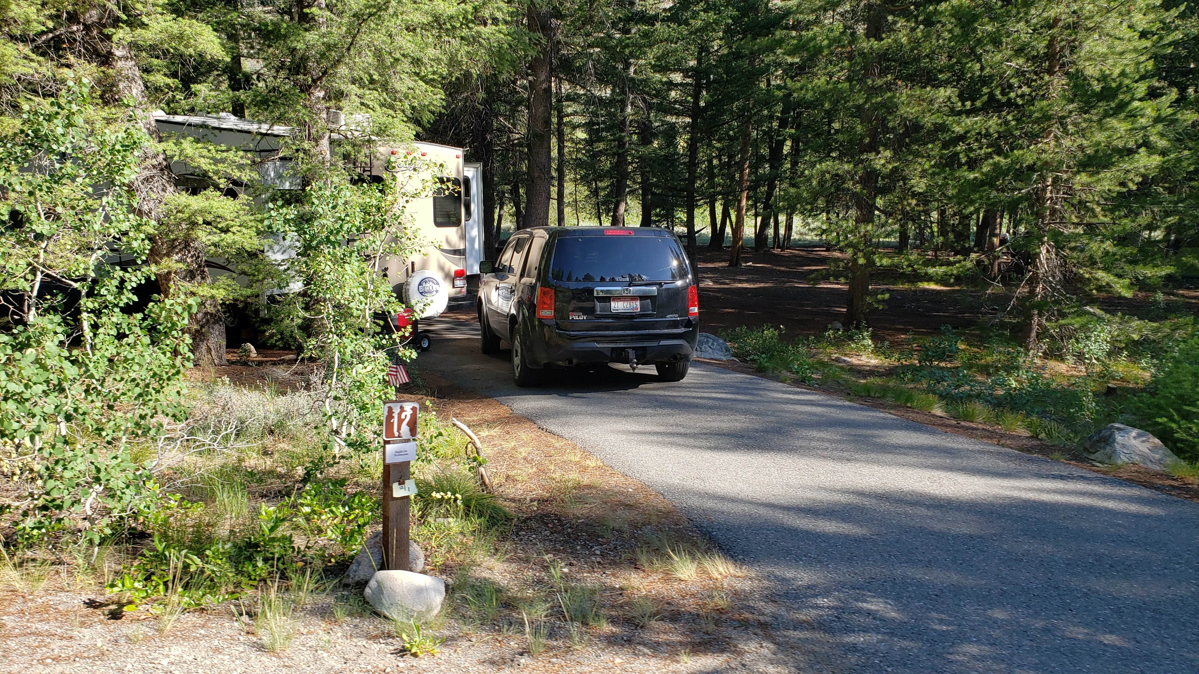 Nancy C.'s photo of rv camping at Wood River Campground near Hailey, ID
