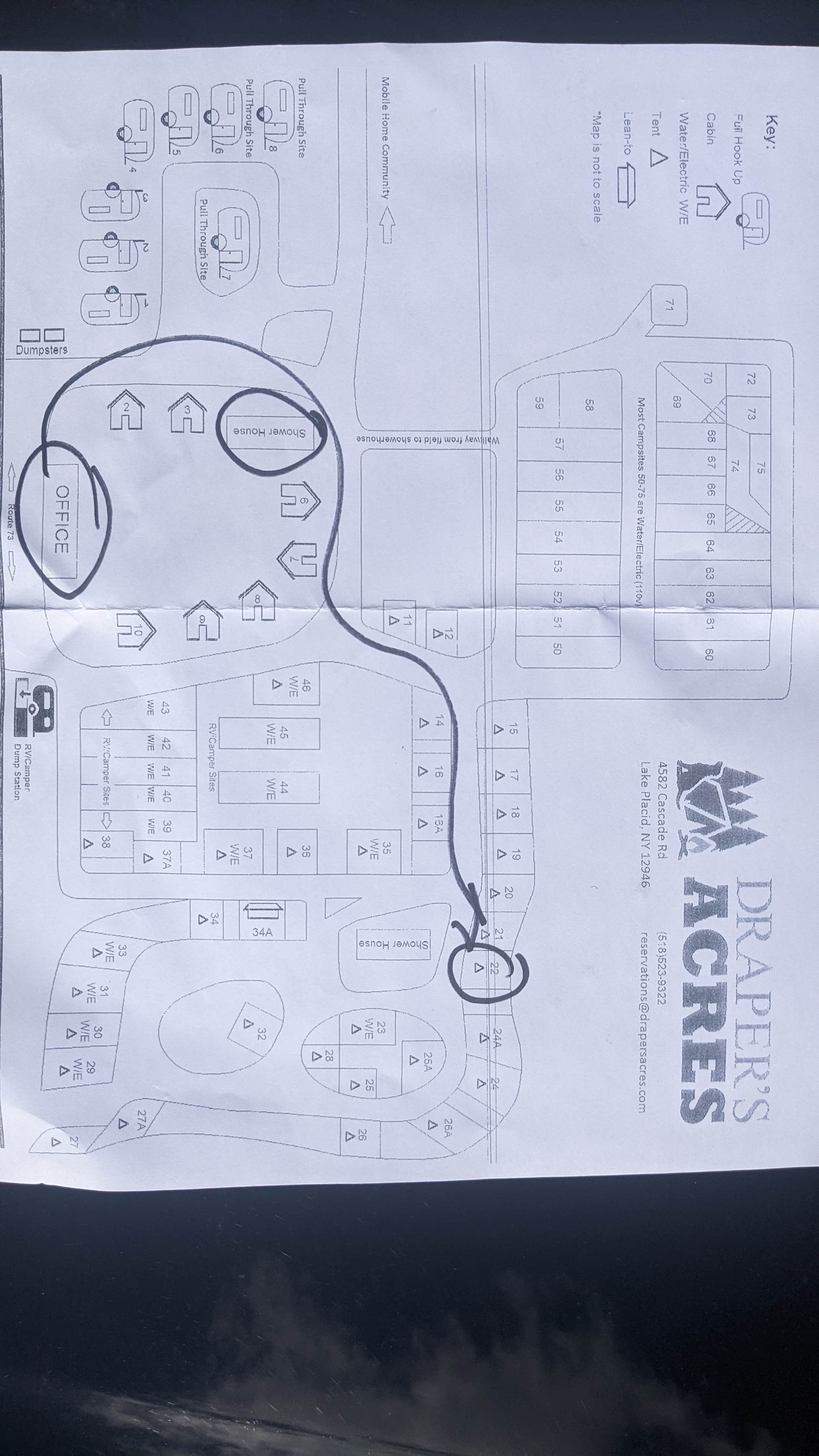 Camper-submitted photo at Draper’s Acres near Bloomingdale, NY