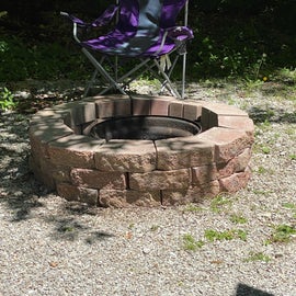 we are long term so we decorated the fire pit