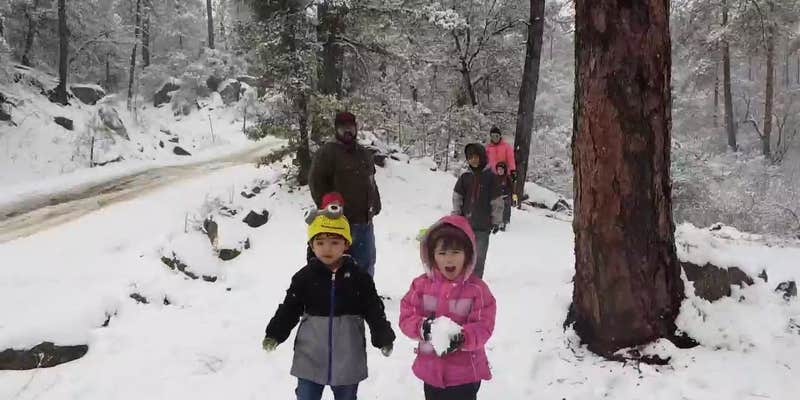 Camper submitted image from Crown King Area (Horsethief Basin lake)