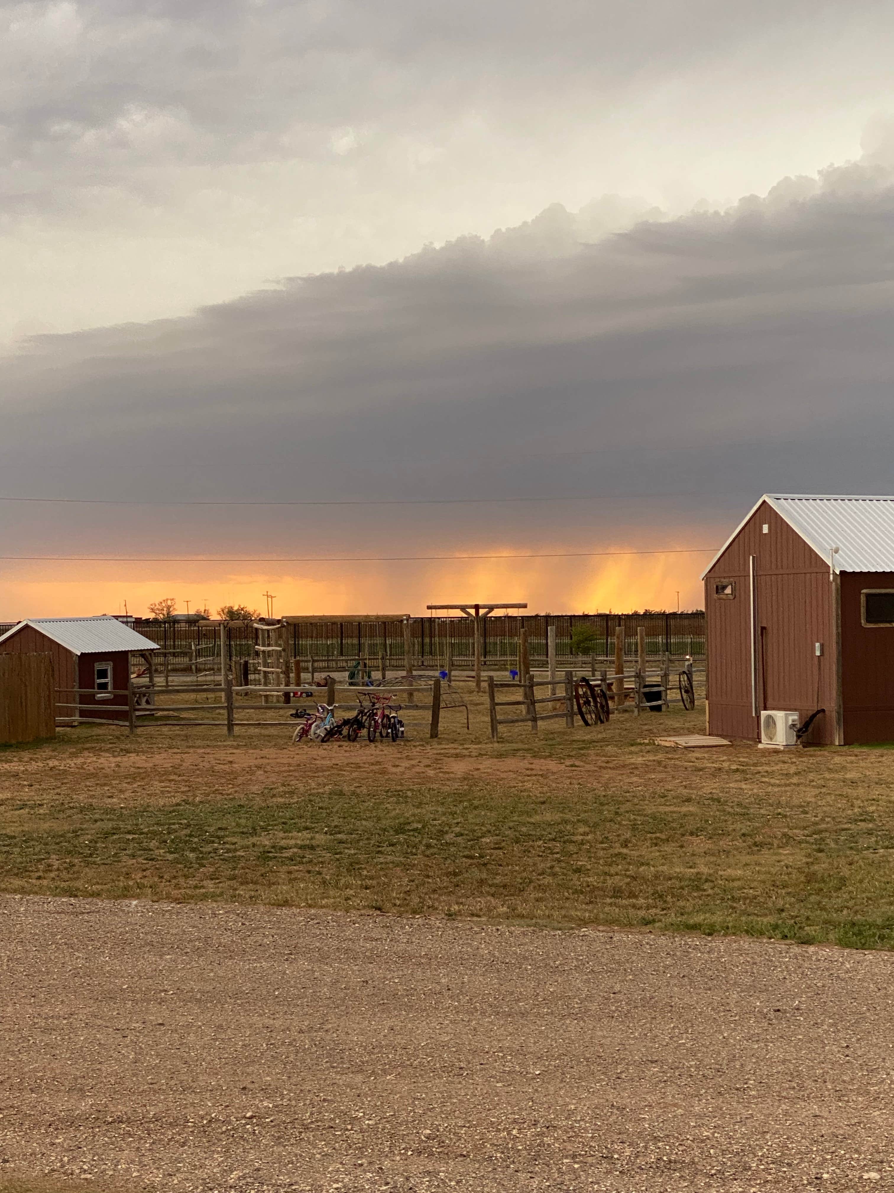 michael E.'s photo of a cabin at The Hitchin' Post RV Park and Cabins near Plainview, TX