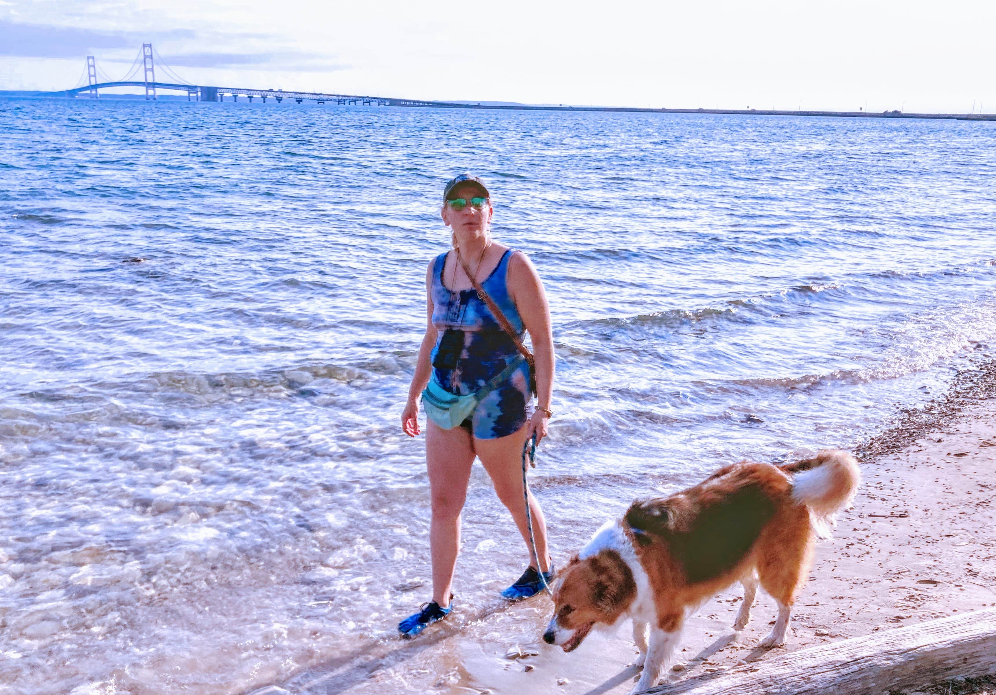 Ryan L T.'s photo of camping with pets at Straits State Park Campground in Michigan