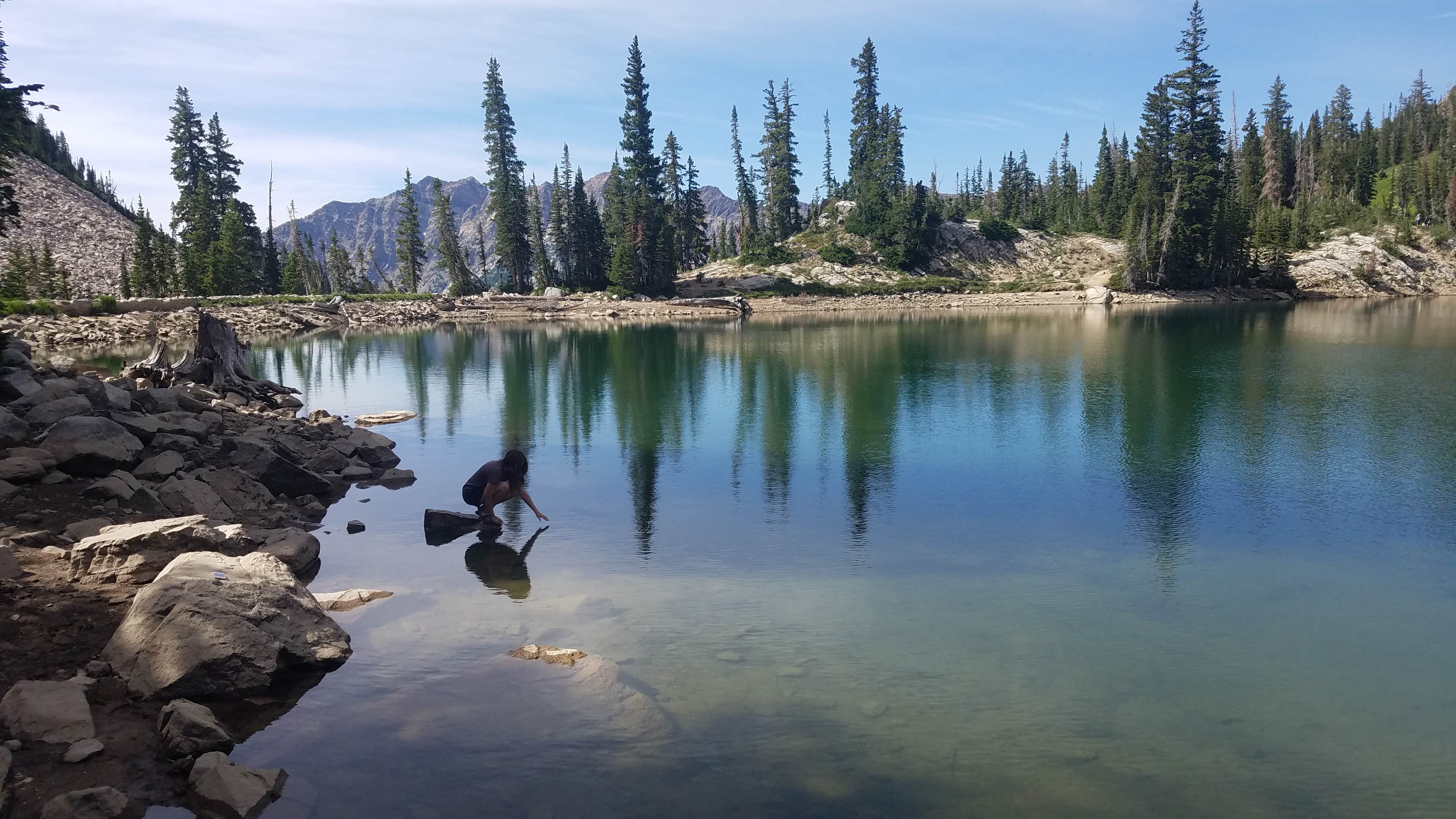 Camper-submitted photo at Red Pine Lake near Cottonwood Heights, UT