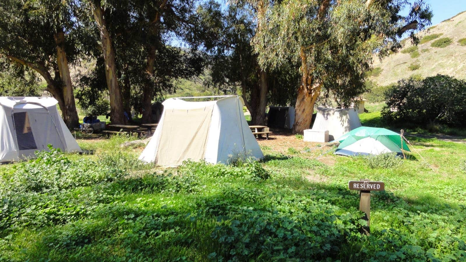 Camper-submitted photo at Santa Cruz Island Scorpion Canyon Campground — Channel Islands National Park near Moorpark, CA