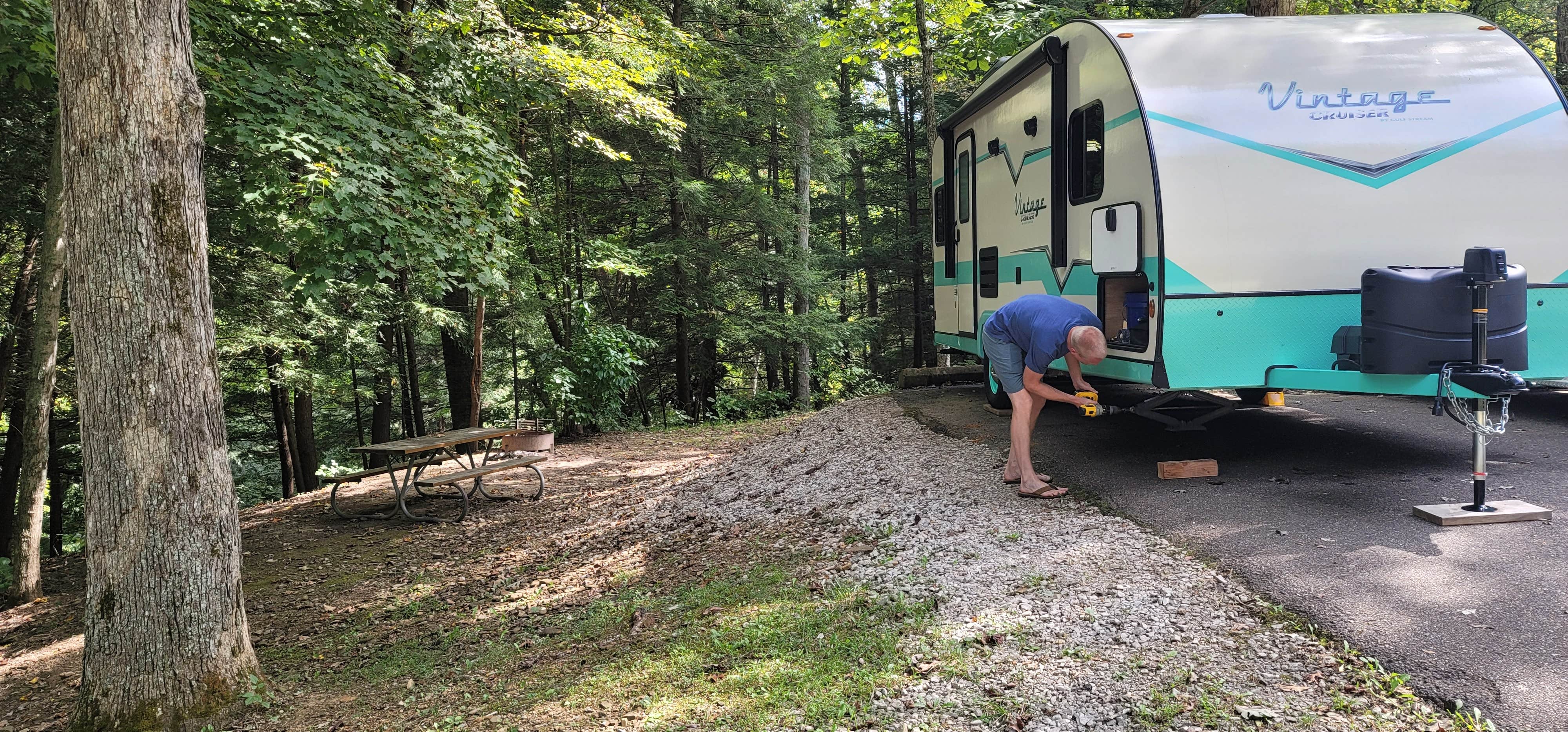 Amanda S.'s photo of rv camping at Shawnee State Park Campground near Hillsboro, OH