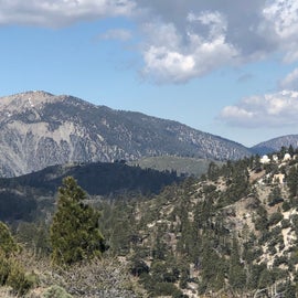 View of the JPL/Nasa observatory from Table Mountain Road