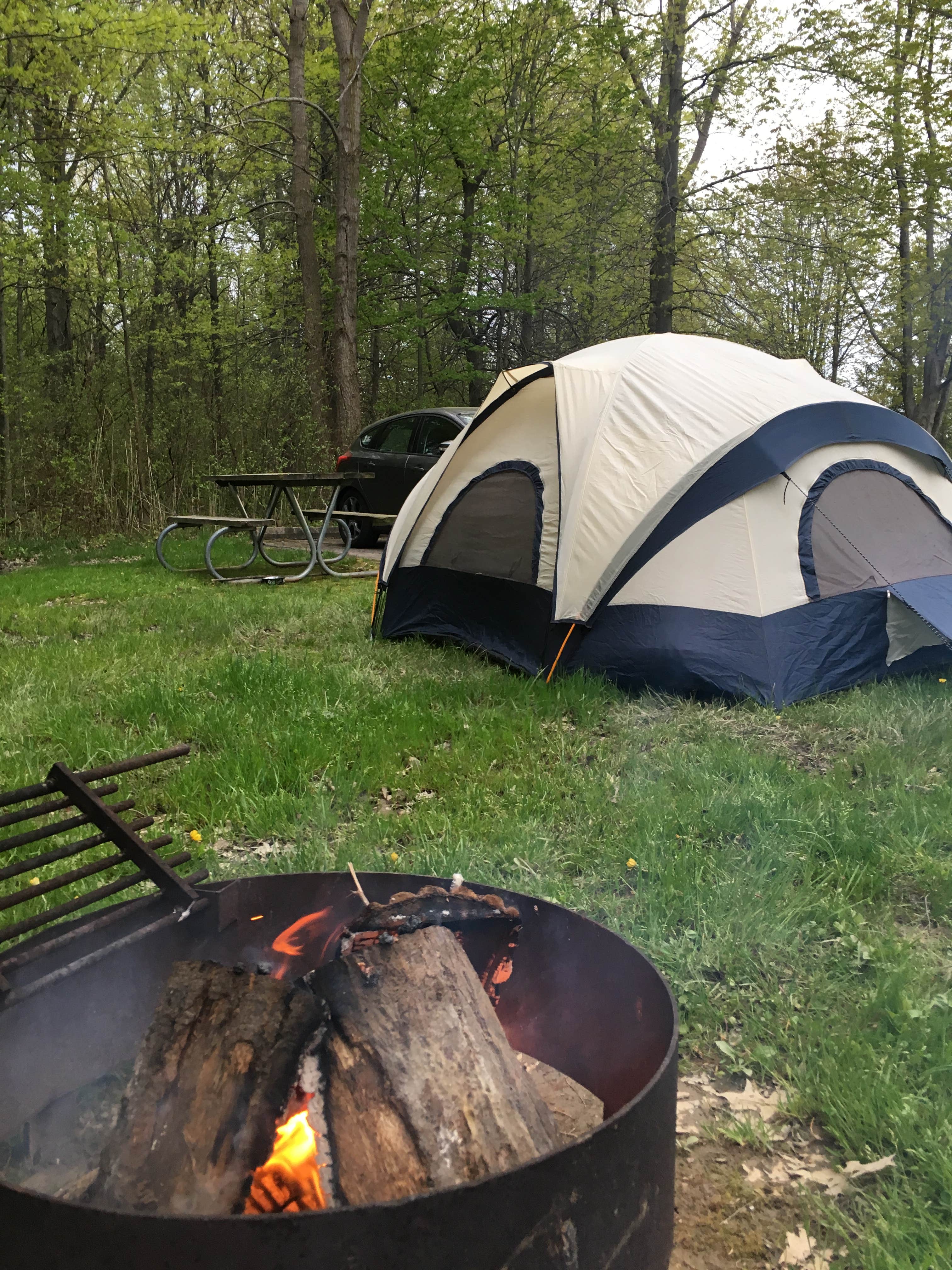Mary S.'s photo at Geneva State Park Campground near Perry, OH
