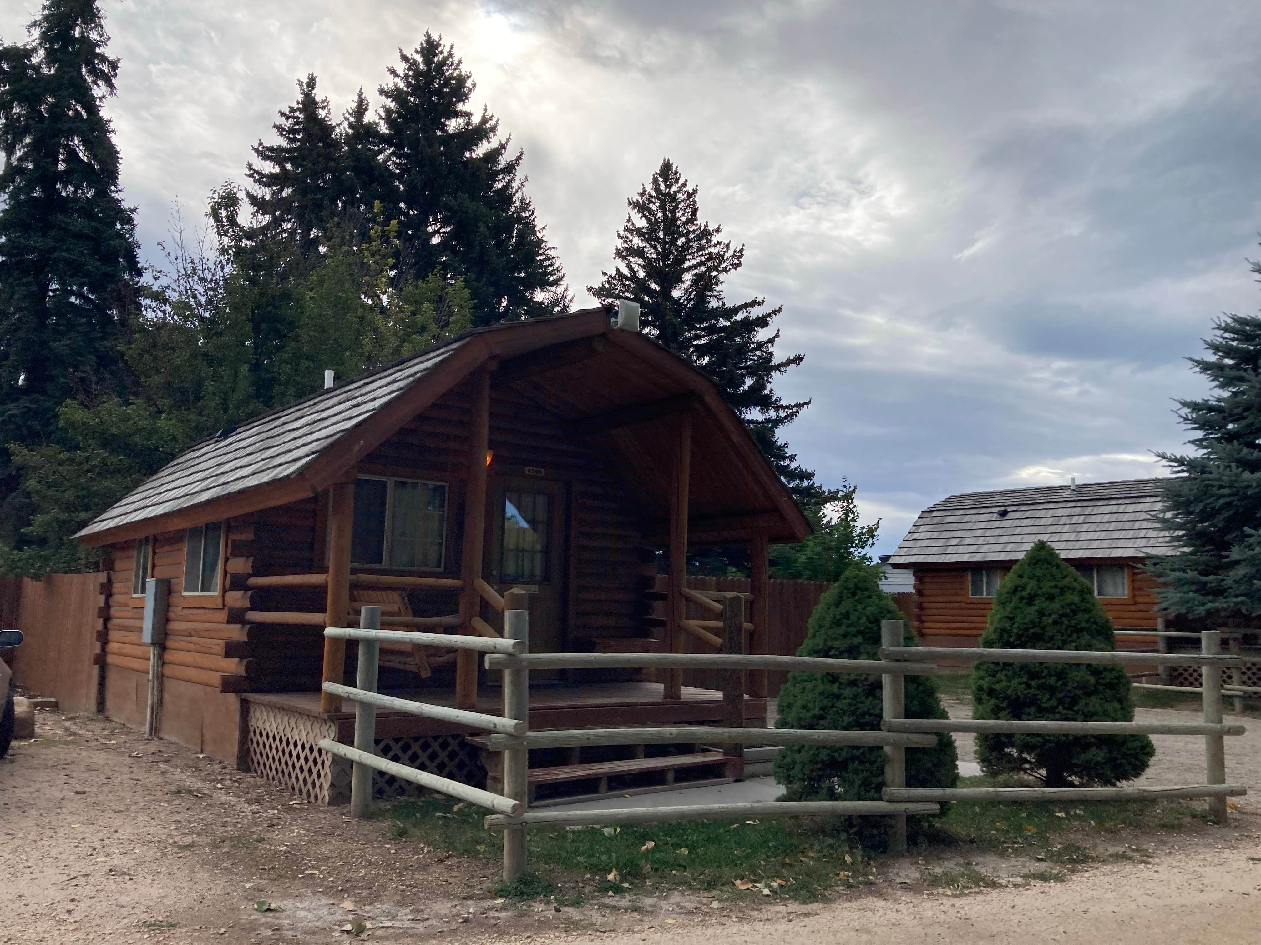 GoWhereYouAreDraw N.'s photo of a cabin at Bear Lake/Marina Side KOA Holiday near Bloomington, ID