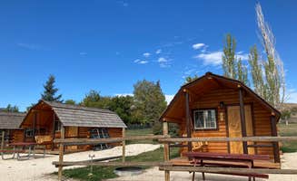 GoWhereYouAreDraw N.'s photo of a cabin at Bear Lake/Trail Side KOA Journey in Utah
