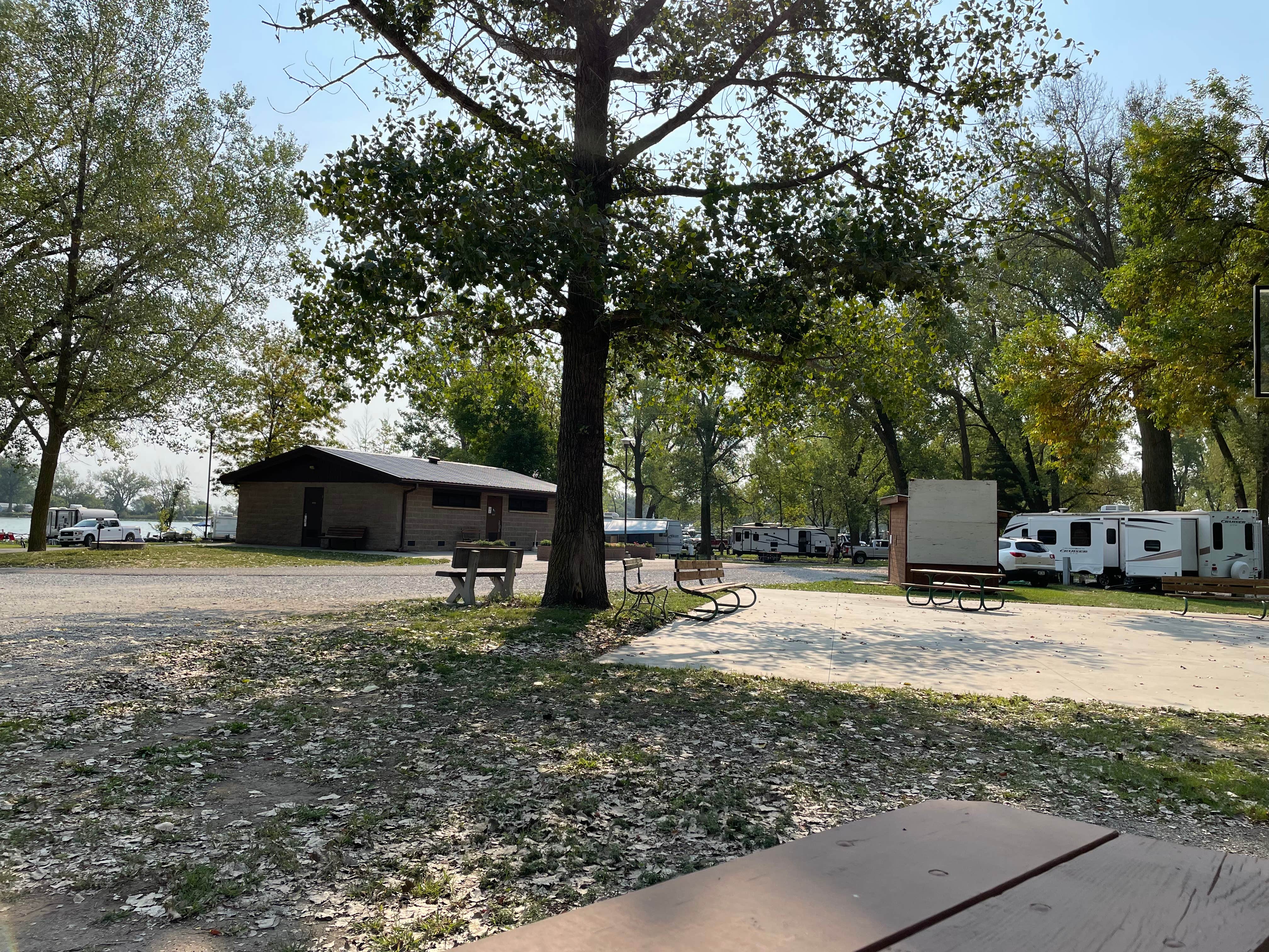 Sharon T.'s photo of rv camping at Lewis and Clark State Park Campground near Pisgah, IA