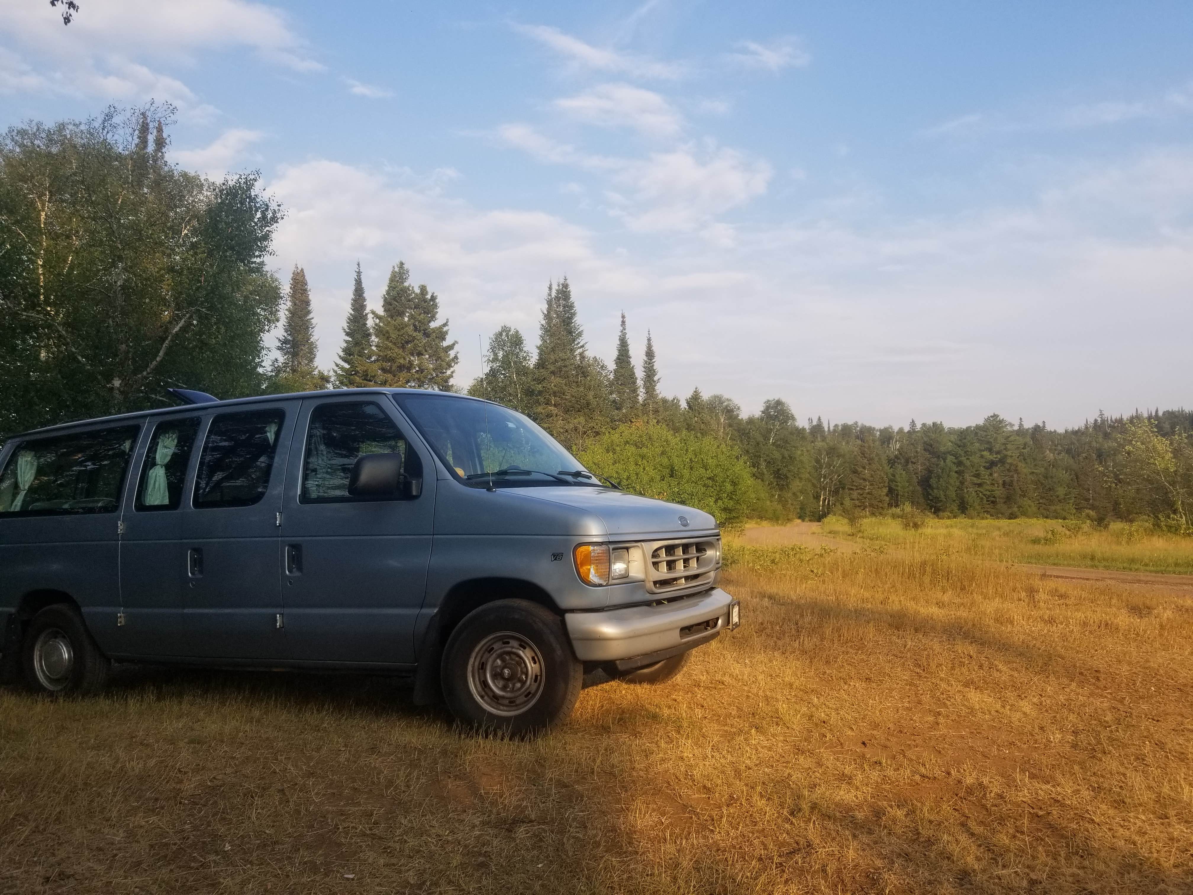 Hannah's photo of rv camping at Harriet Lake near Lutsen, MN