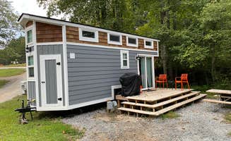 Joy B.'s photo of a cabin at Emberglow Outdoor Resort near Shelby, NC
