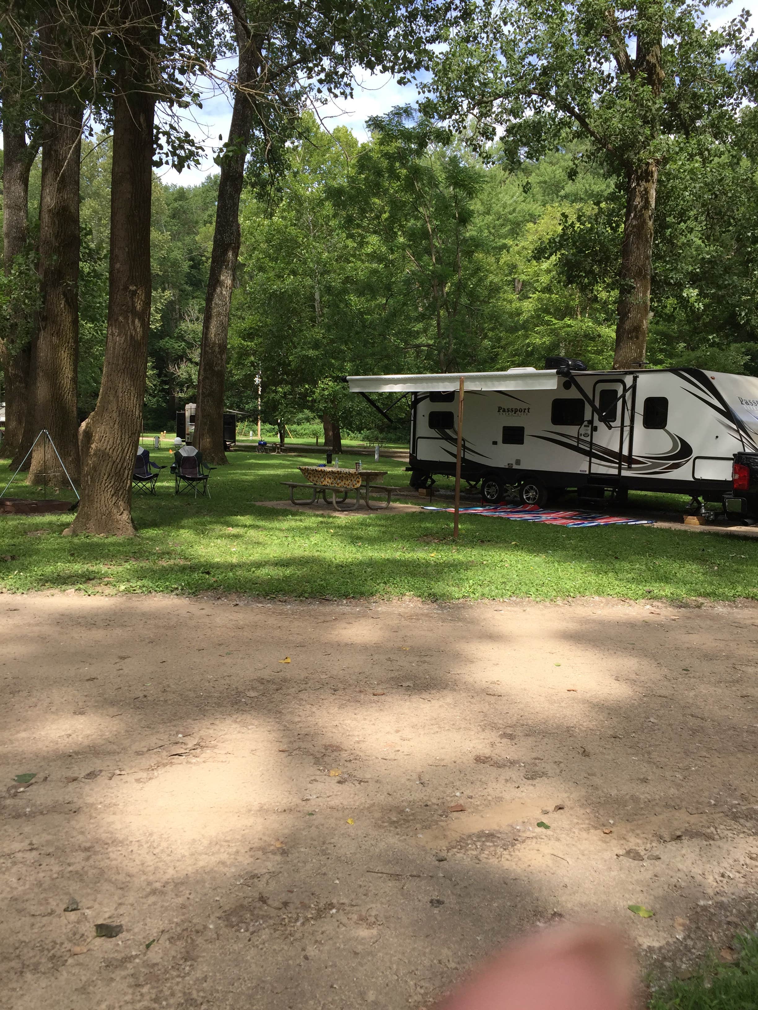 Cindy K.'s photo of rv camping at Meramec State Park Campground near Farmington, MO