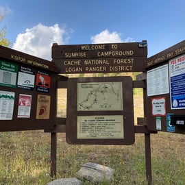 Signage for campground