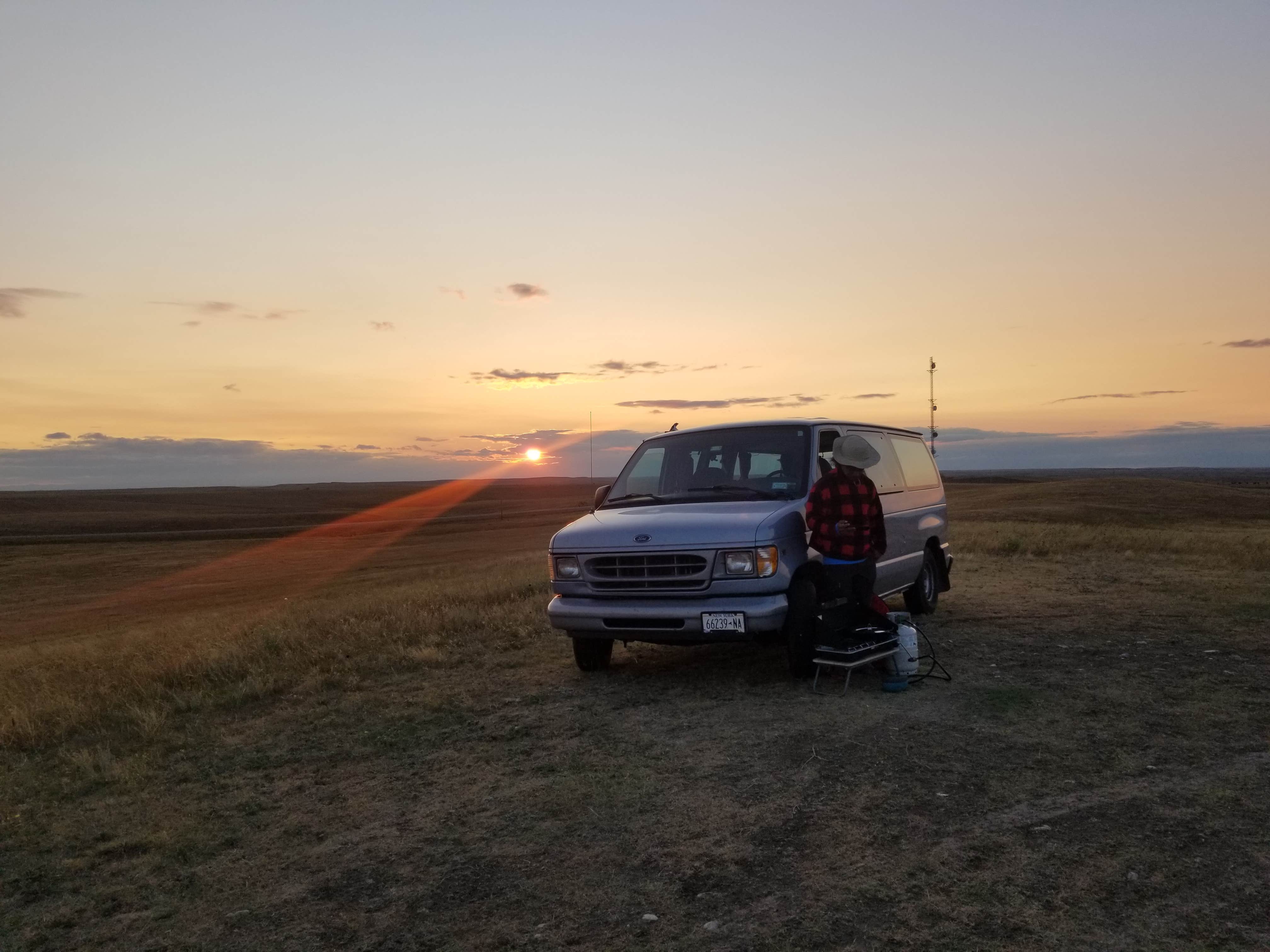 Hannah's photo of rv camping at Buffalo Gap Dispersed Camping near Philip, SD