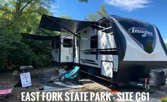 Andrea F.'s photo of rv camping at East Fork State Park Campground near Covington, KY
