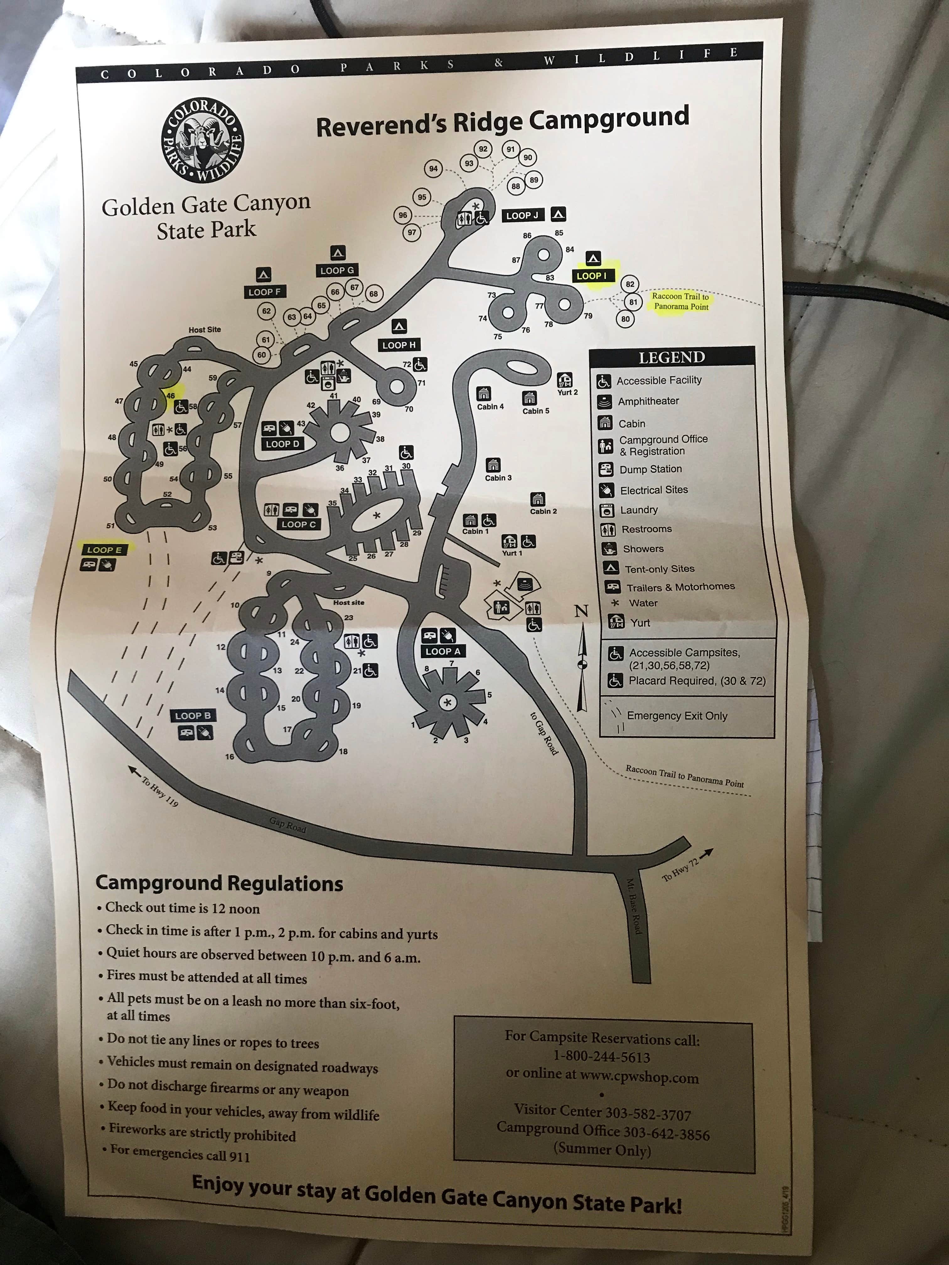 Camper submitted image from Reverend's Ridge Campground — Golden Gate Canyon - 5