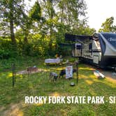 Review photo of Rocky Fork State Park Campground by Andrea F., September 20, 2021